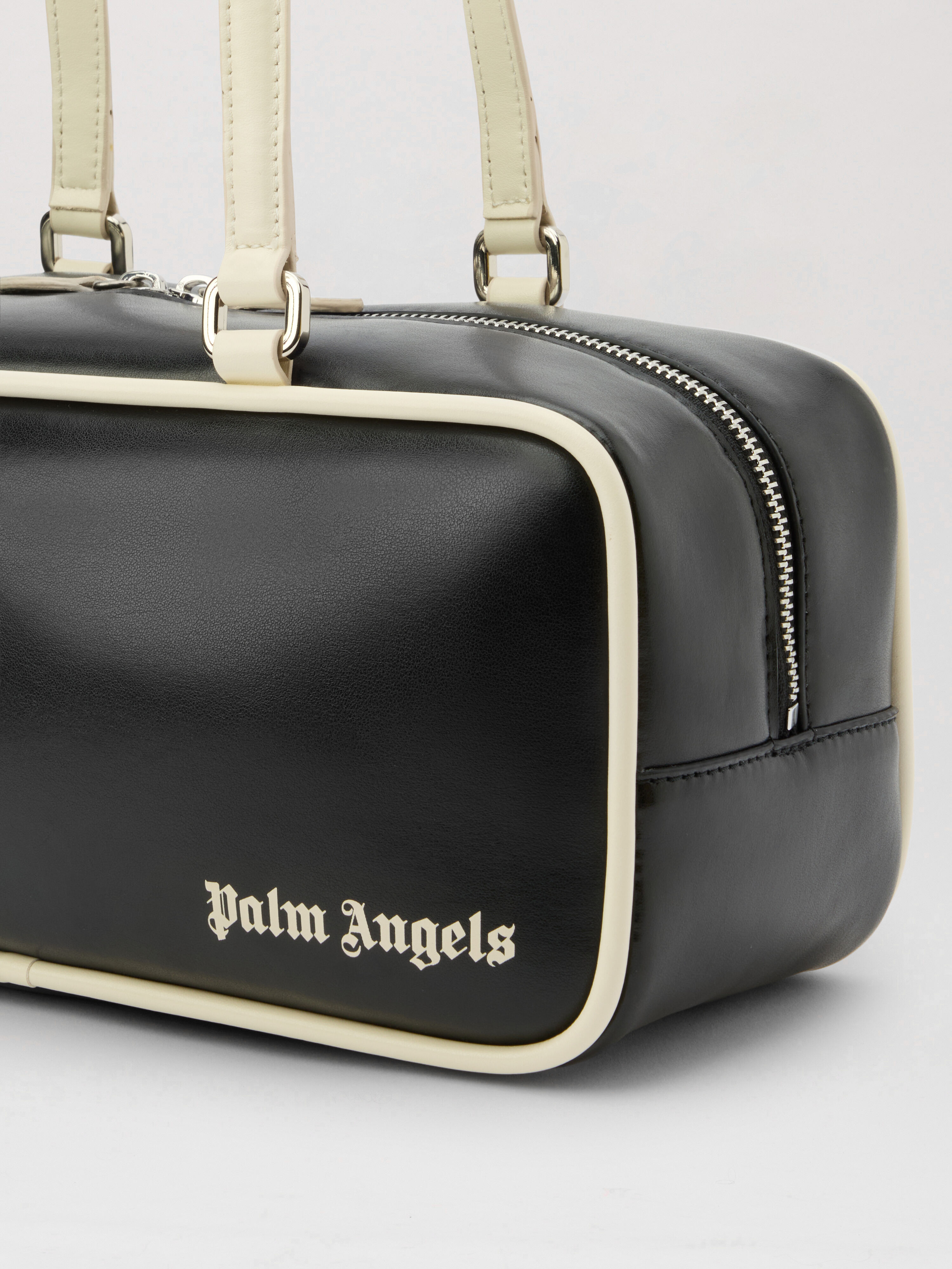 Classic Logo Shoulder Bag in BLACK OFF WHITE for Women | Palm Angels®