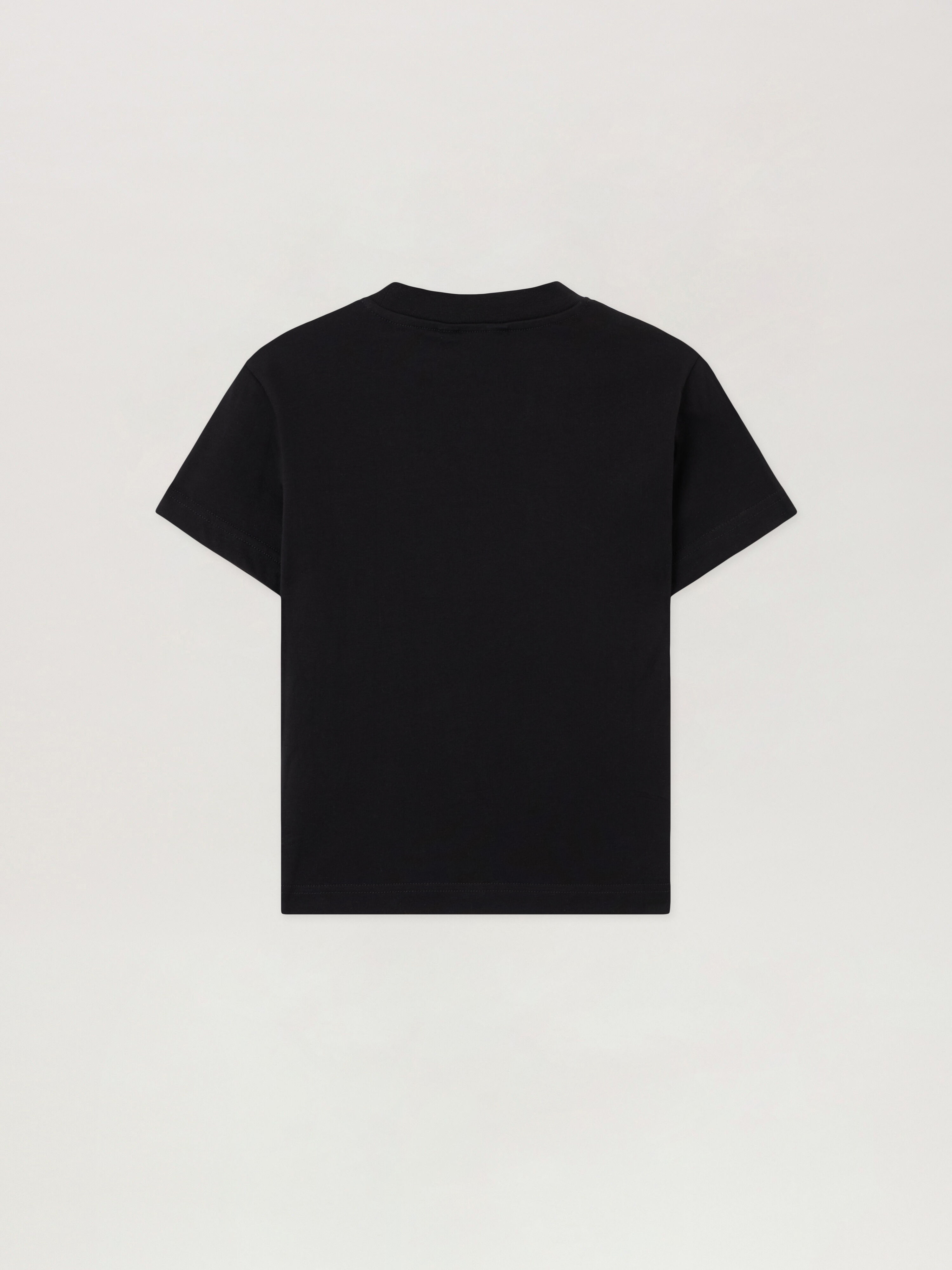 PALM ANGELS Logo. T-Shirt NERO/BLACK PBAA003S26JER002