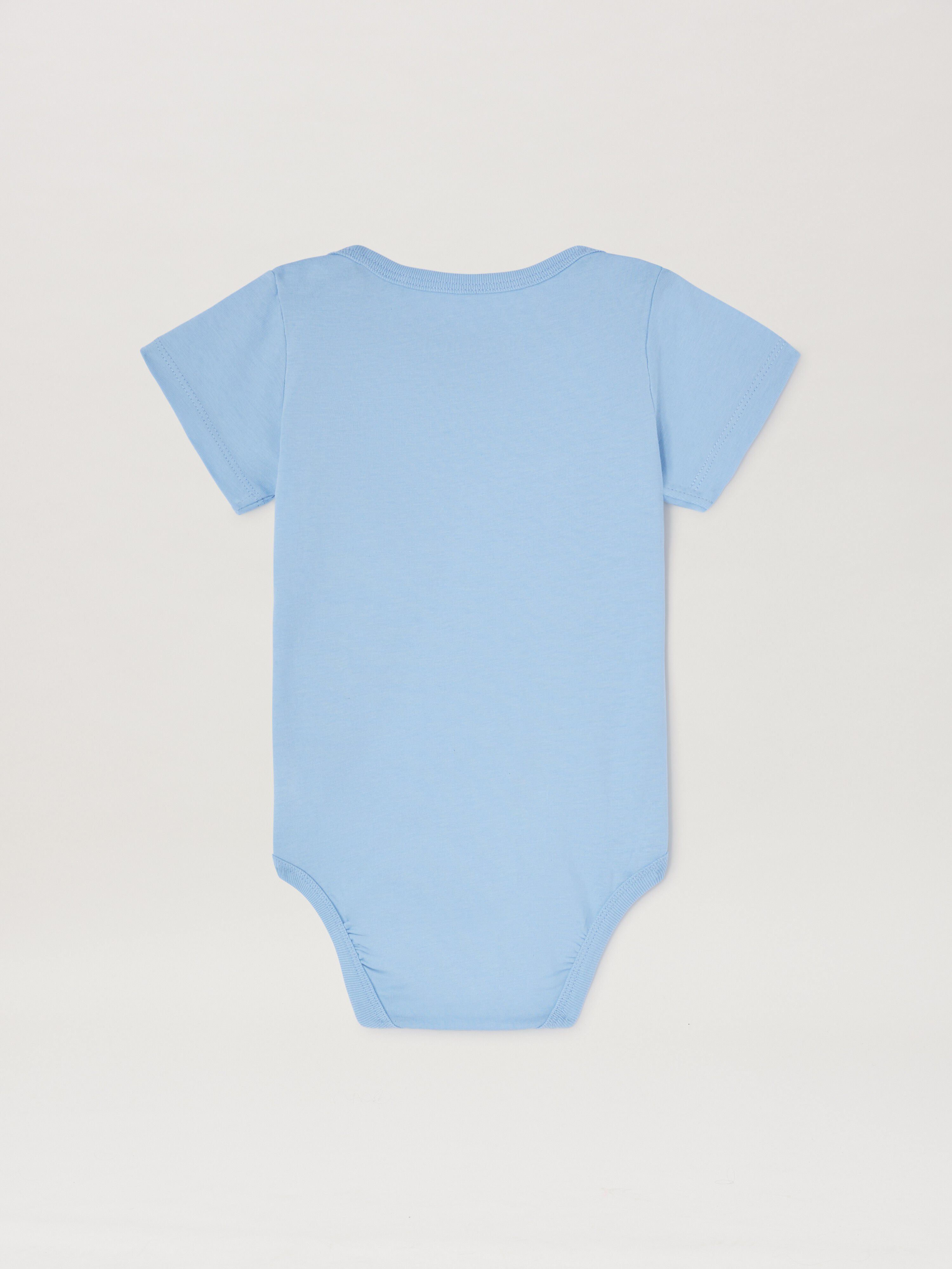 PALM ANGELS  3 Pack bodysuits LIGHT BLUE OFFWHITE PB2X017S25JER001