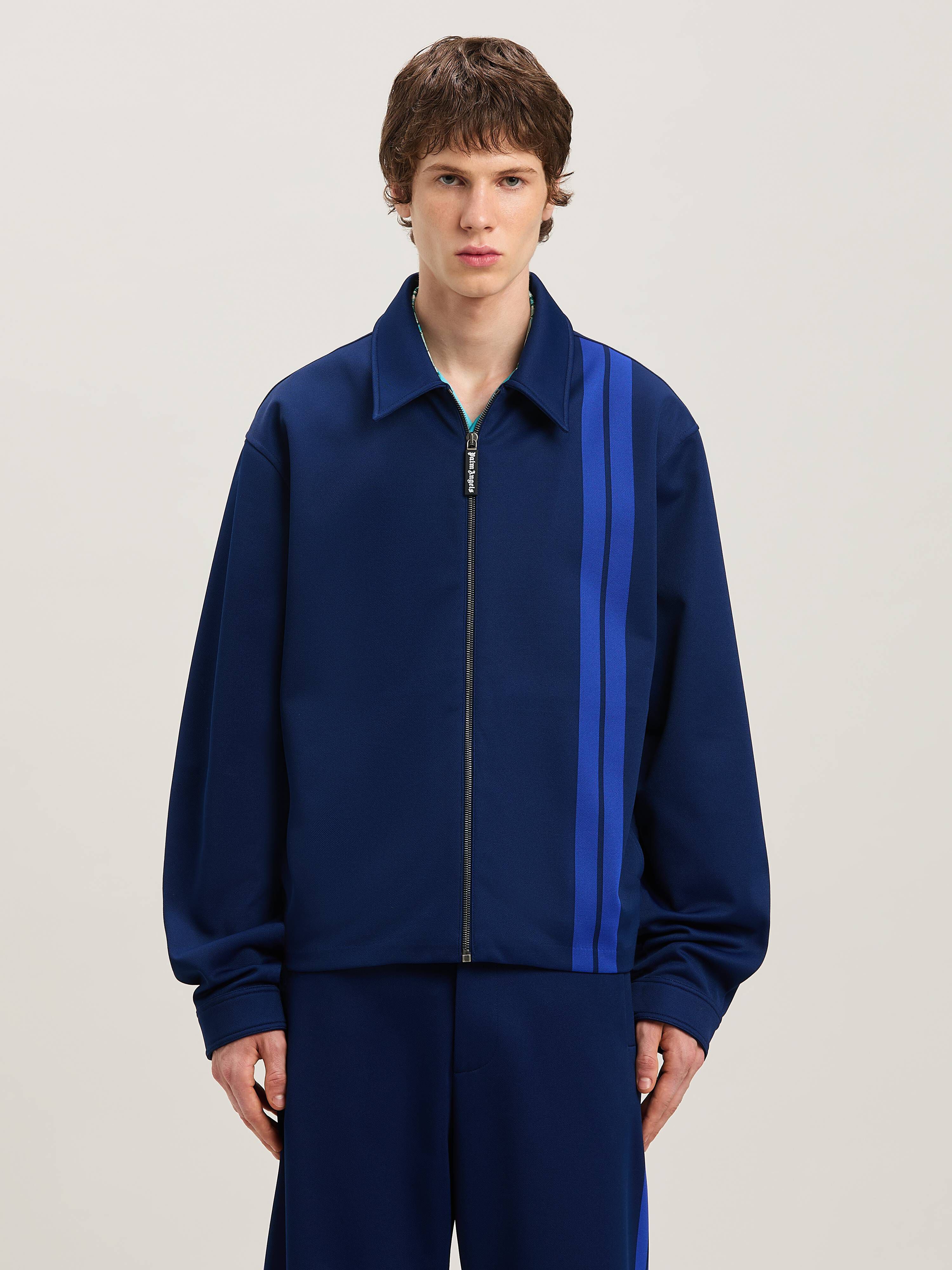 PALM ANGELS  Trainingsjacke NAVY BLUE - BLUE PMBD086S25FAB001
