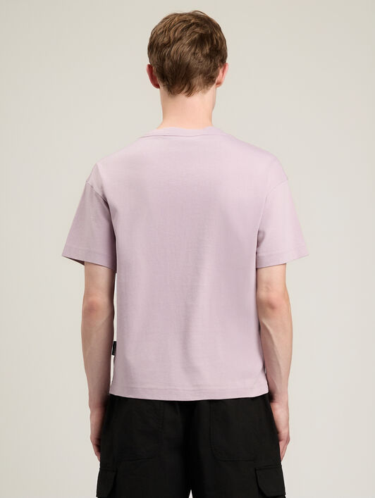 PALM ANGELS Bear T-Shirt LILAC BROWN PMAA109S26JER00A