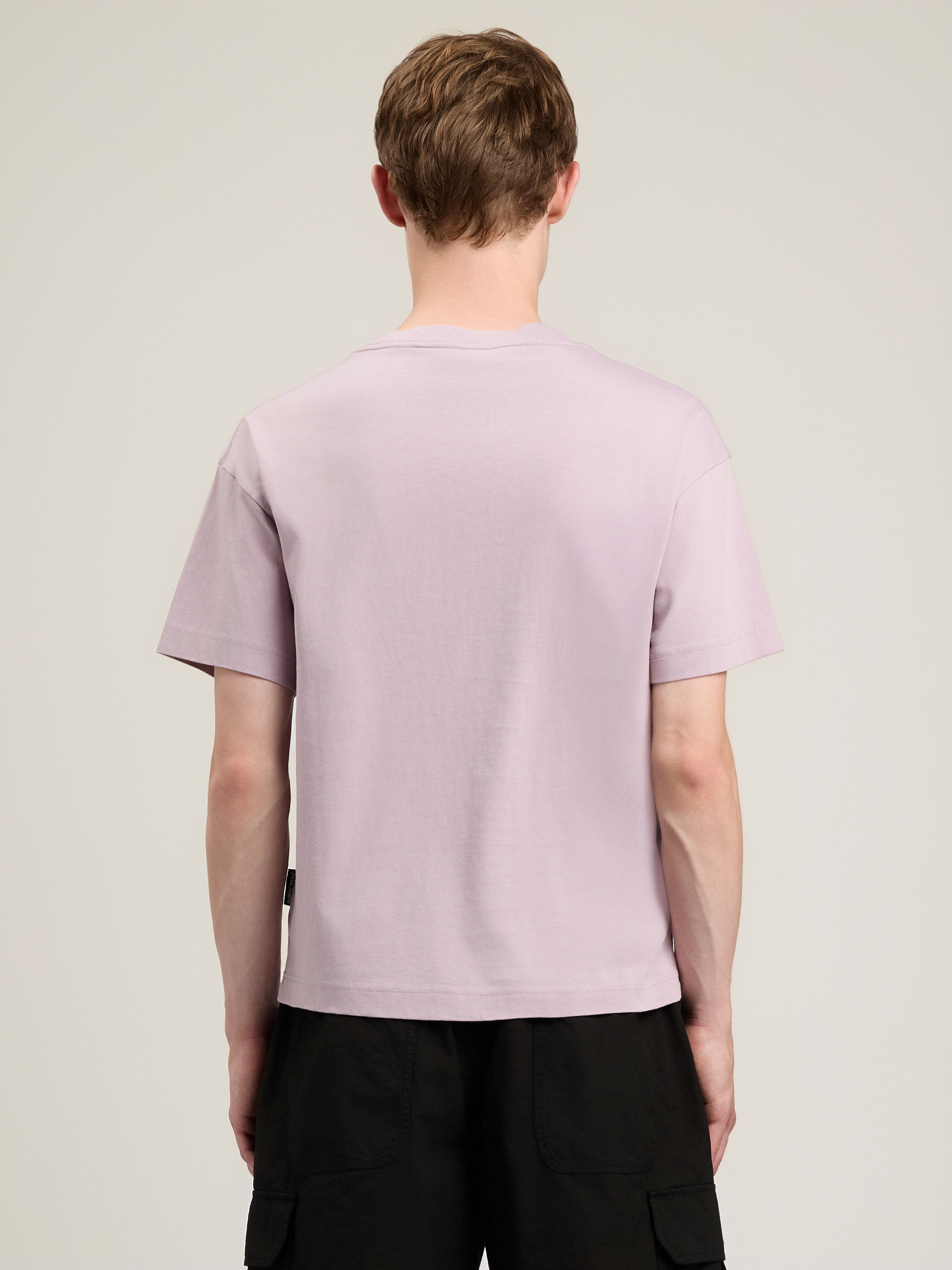 PALM ANGELS Bear T-Shirt LILAC BROWN PMAA109S26JER00A