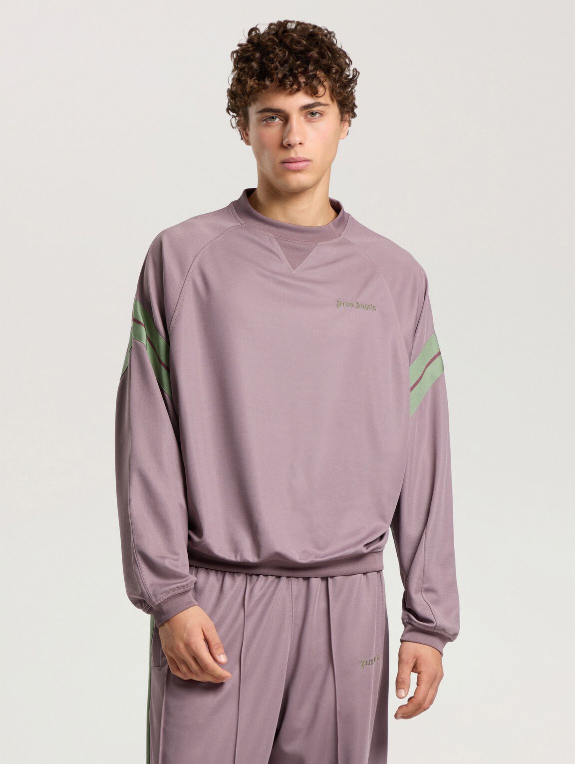 Urban Logo Track Crewneck
