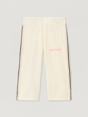 PALM ANGELS Pa Corduroy  Track Pantsof OFF WHITE - SOFT PINK PG4X001F25FLE001