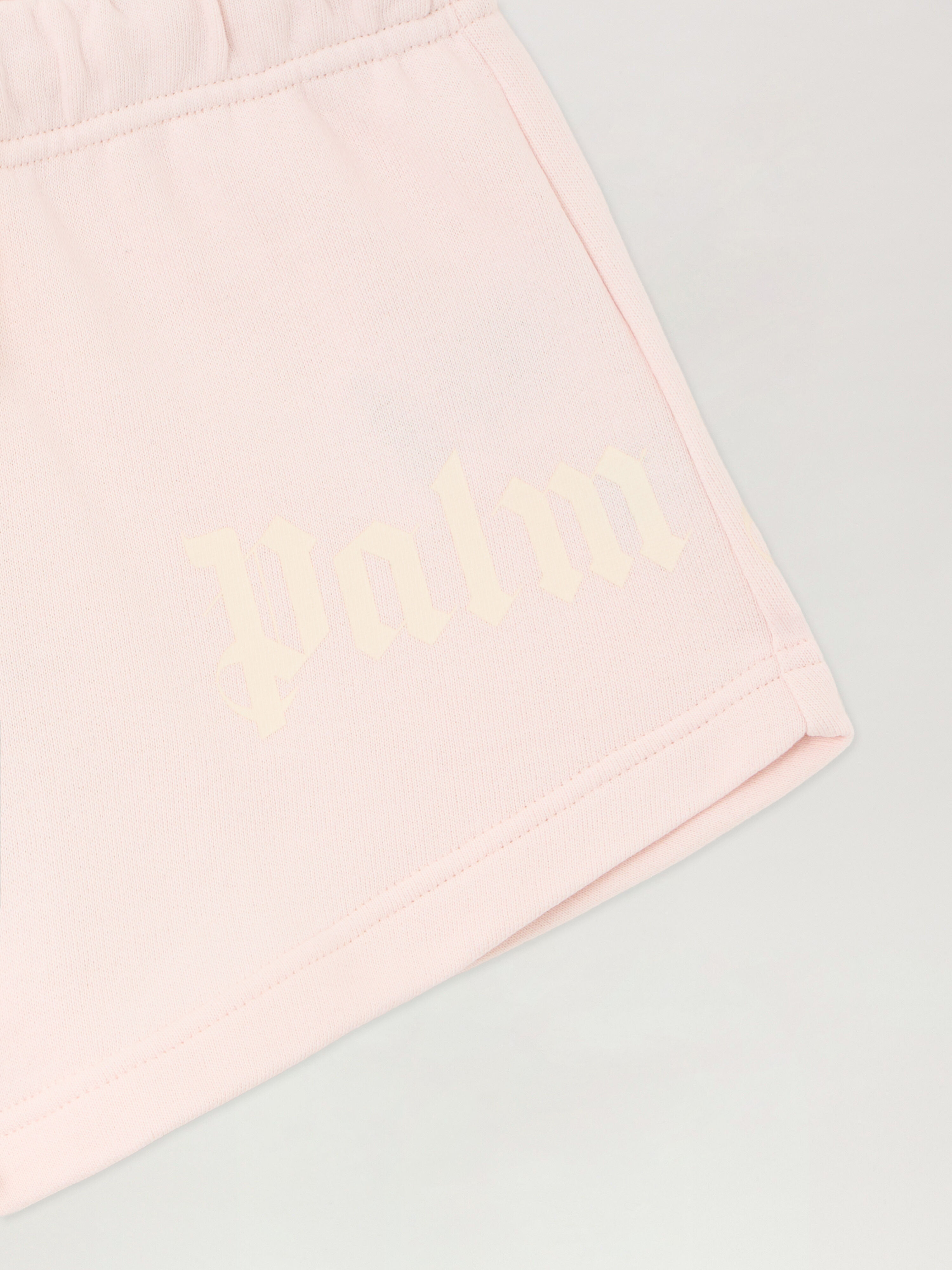 PALM ANGELS Overlogo Sweat Short ROSA/PINK PGCI005S26FLE002