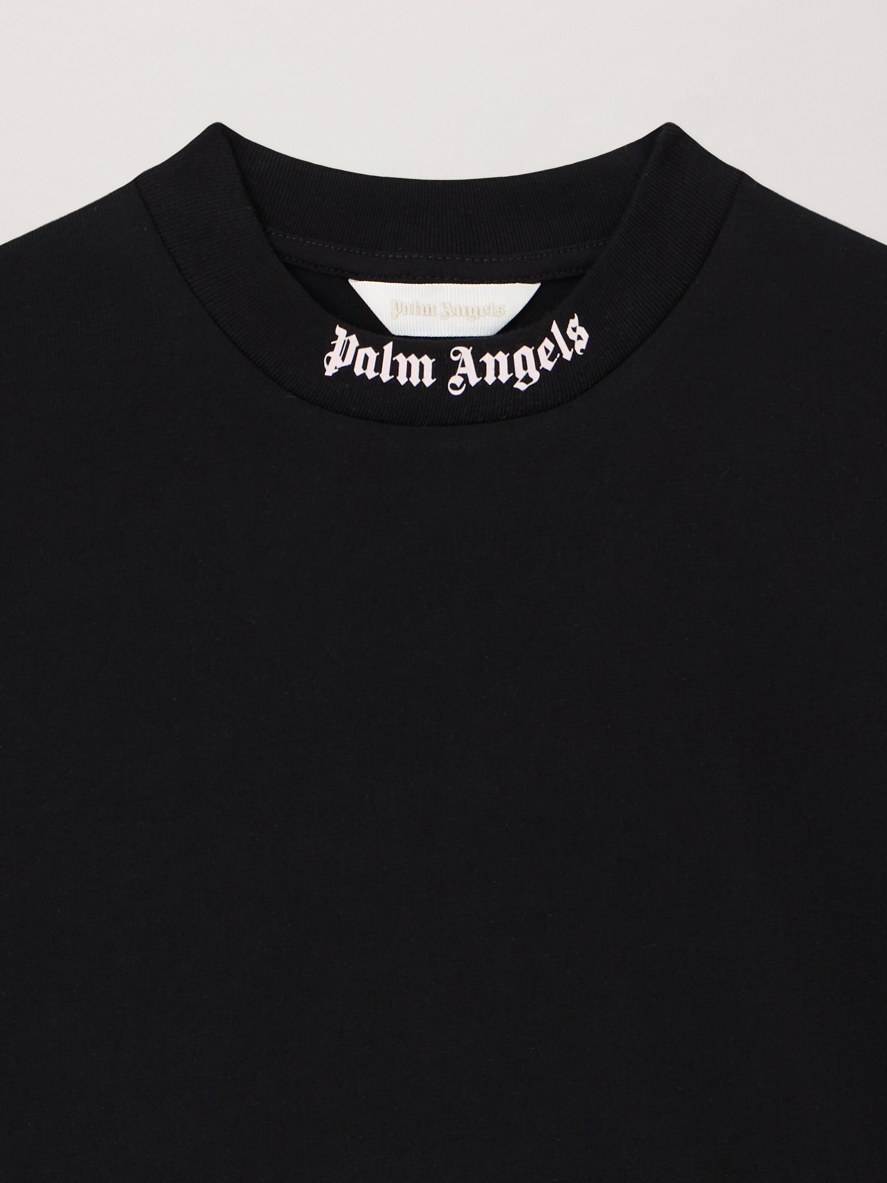 PALM ANGELS Overlogo Over T-Shirt NERO/BLACK PGAA001S26JER001