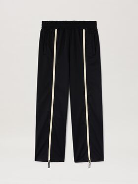 PALM ANGELS  Track Pants BLACK - BLACK PMCJ043S25FAB001