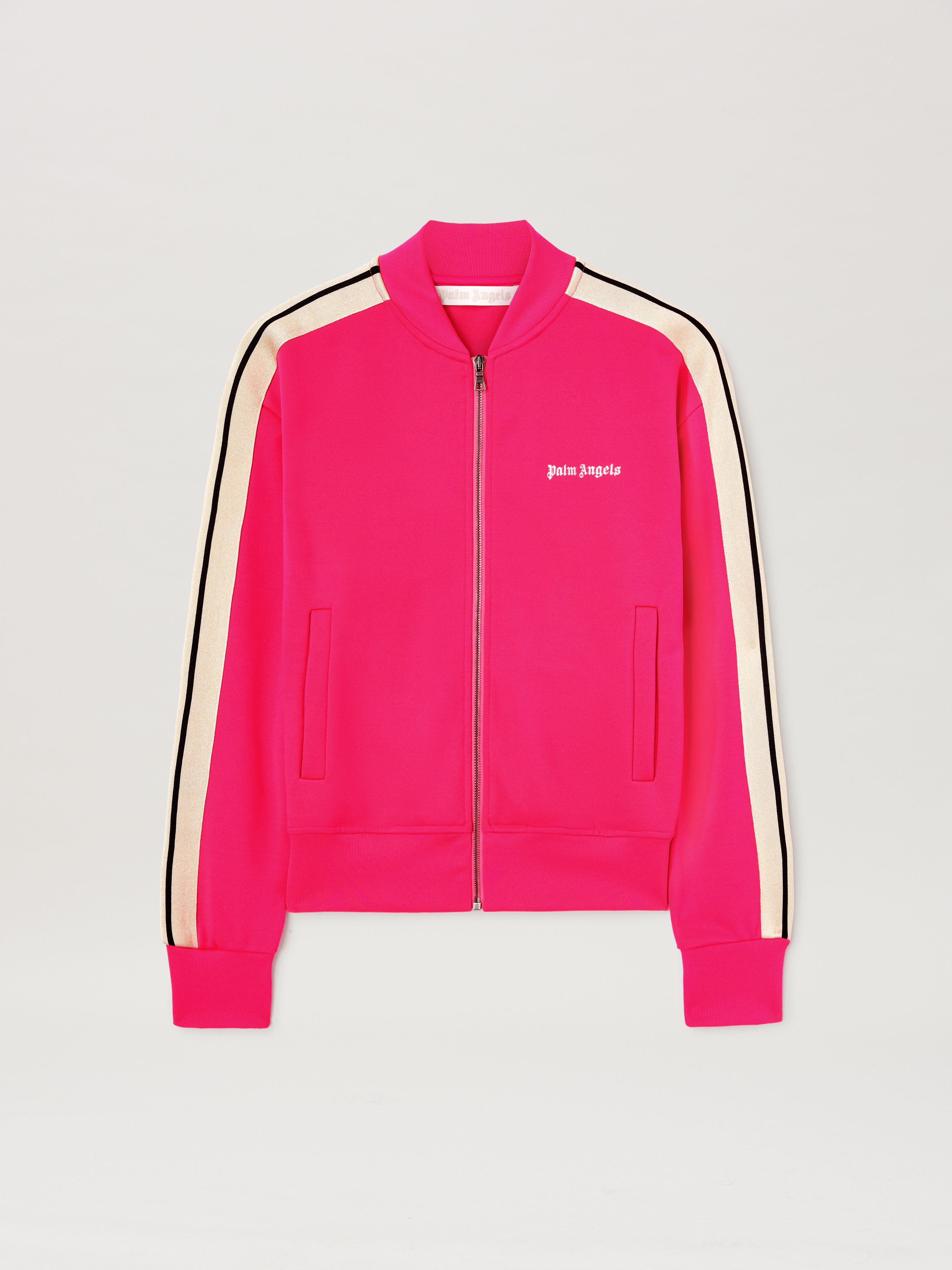 Palm Angels Classic Logo Embroidered Track Bomber