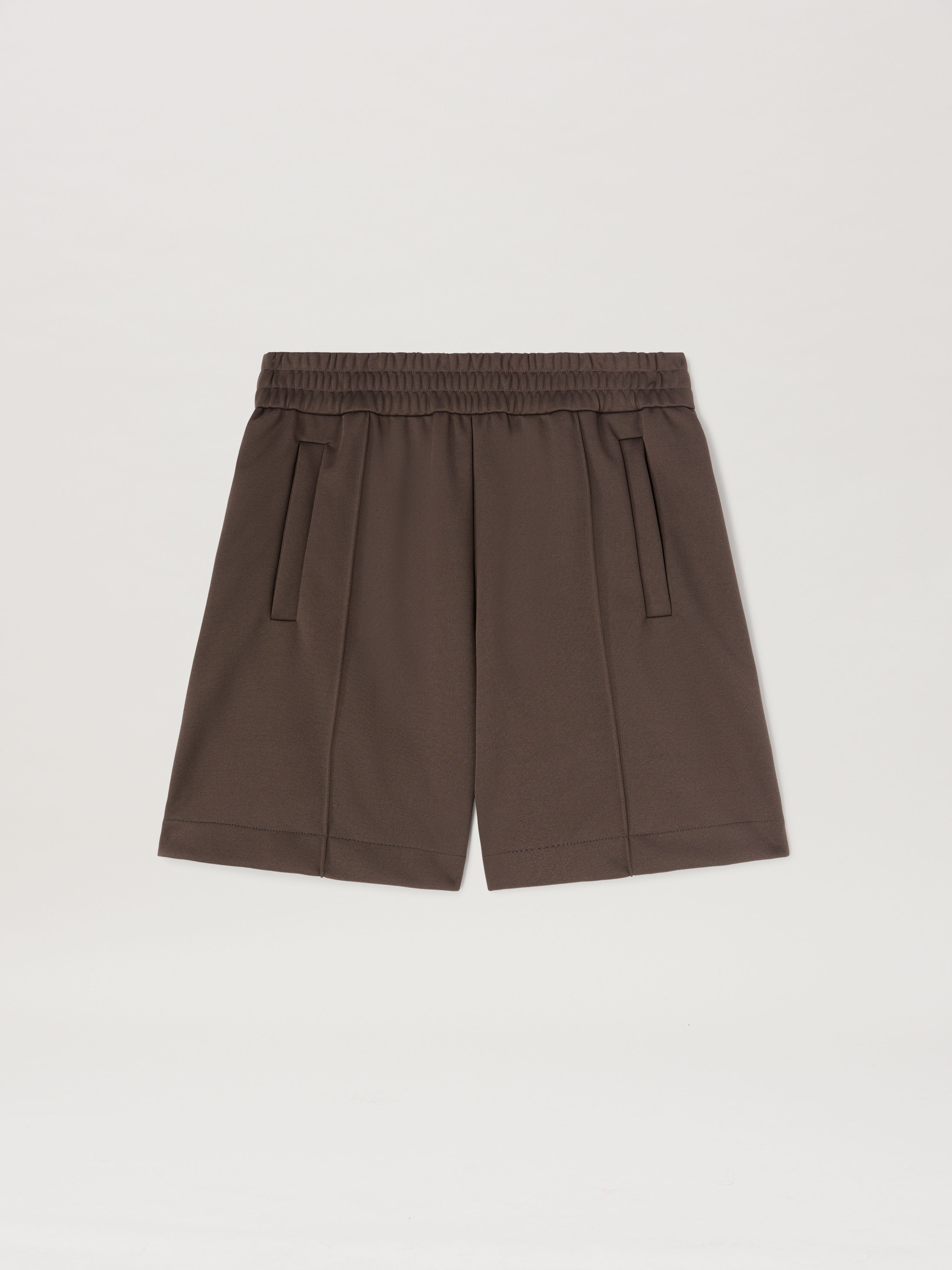Palm Angels Curved Logo Track Shorts