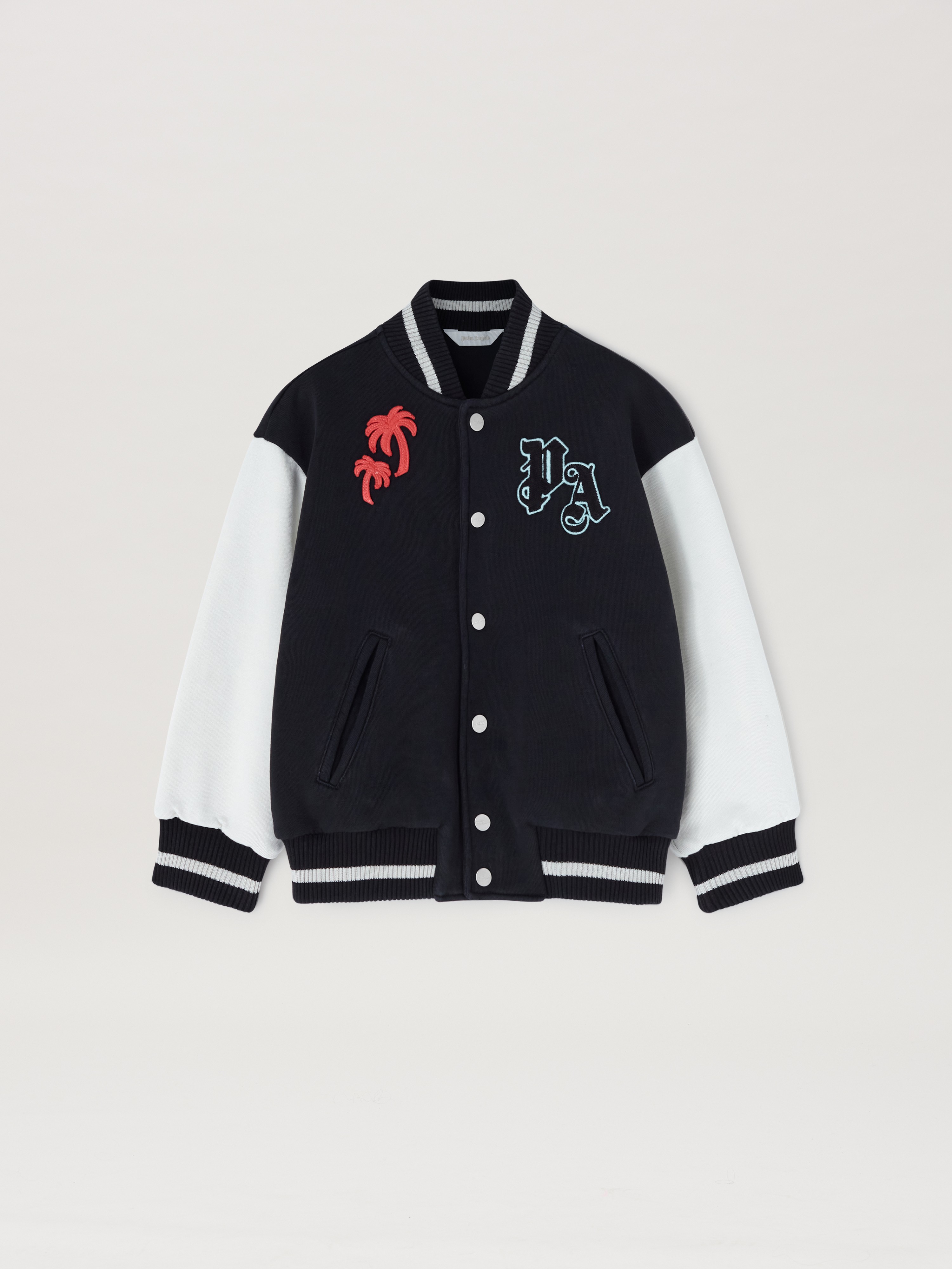 Palm Angels Logo-print Varsity Jacket