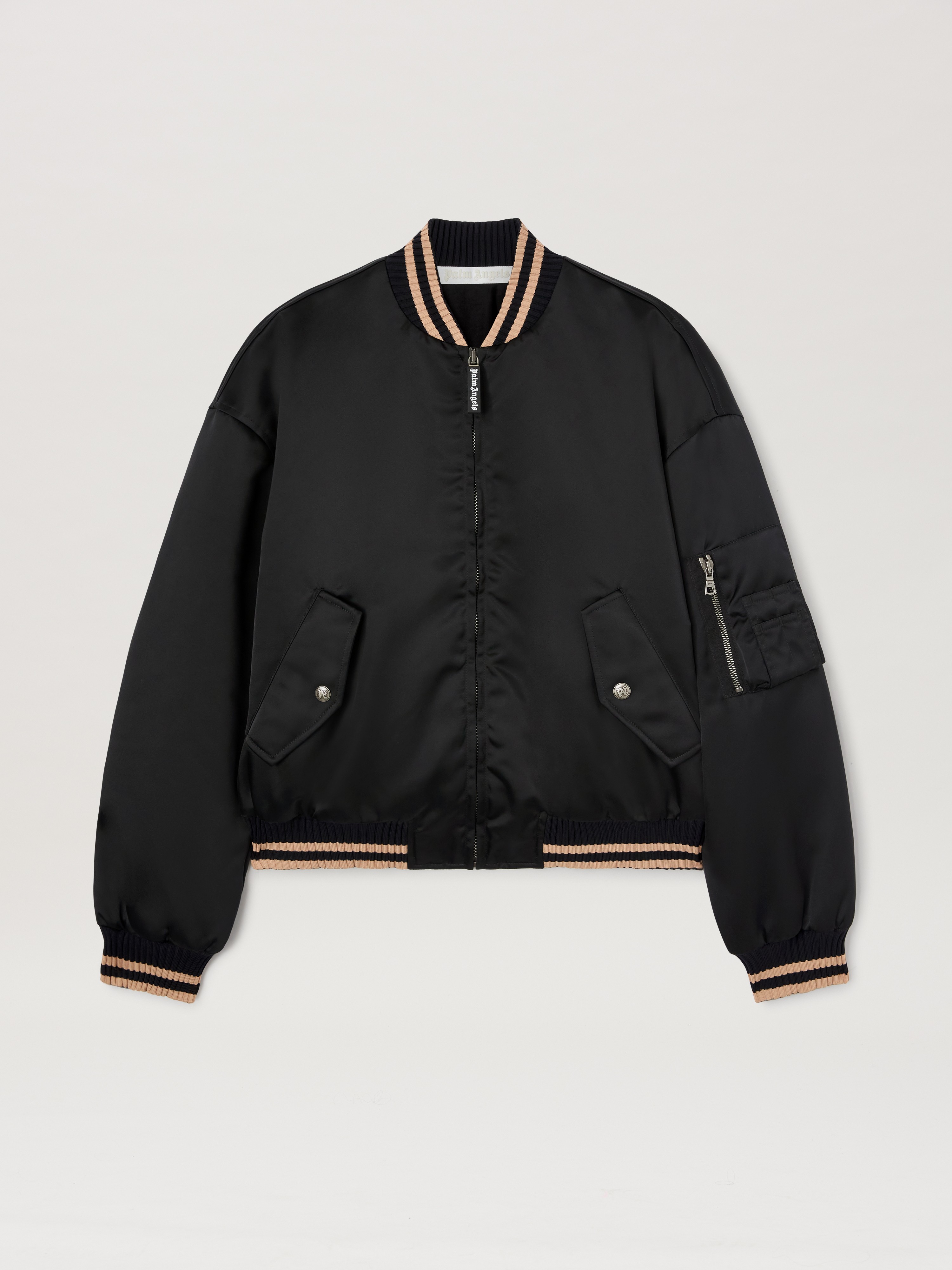 Palm Angels Curved Logo Bomber