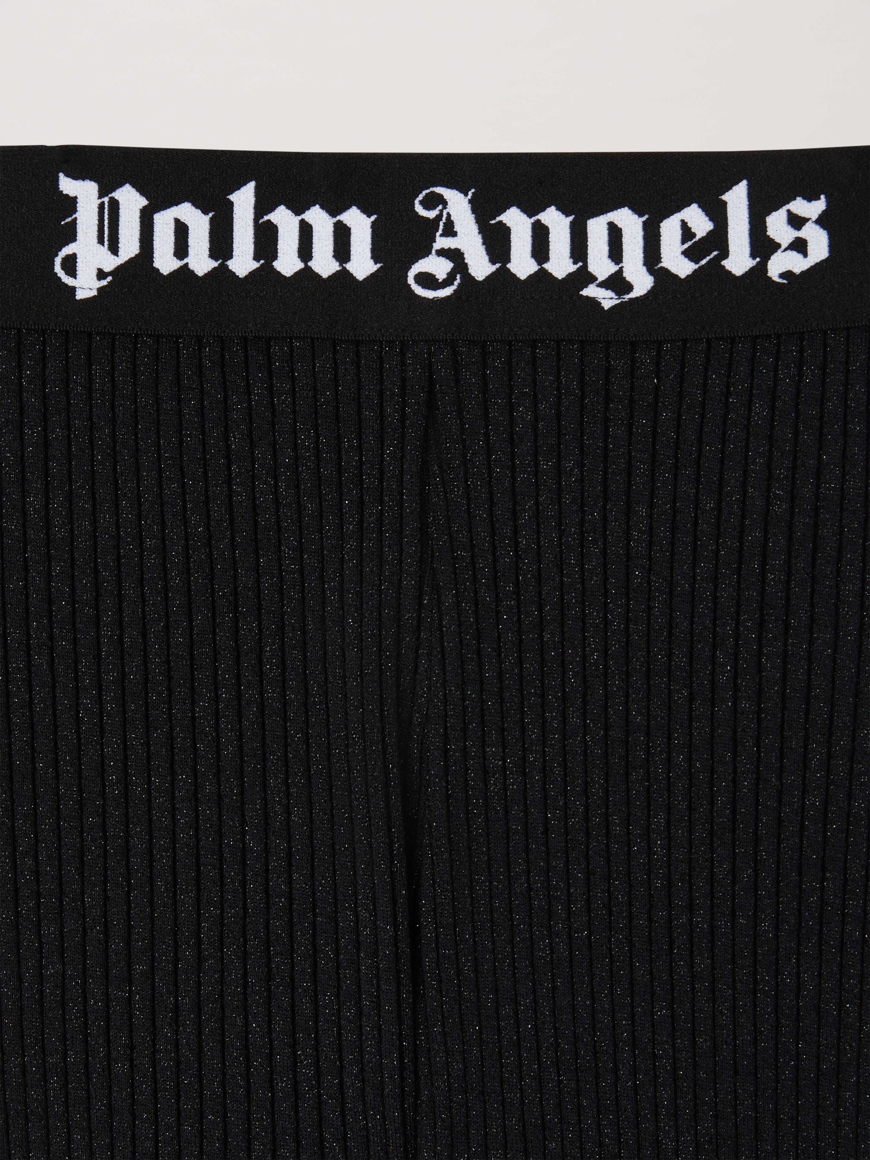 Palm Angels Lurex Flare Pants