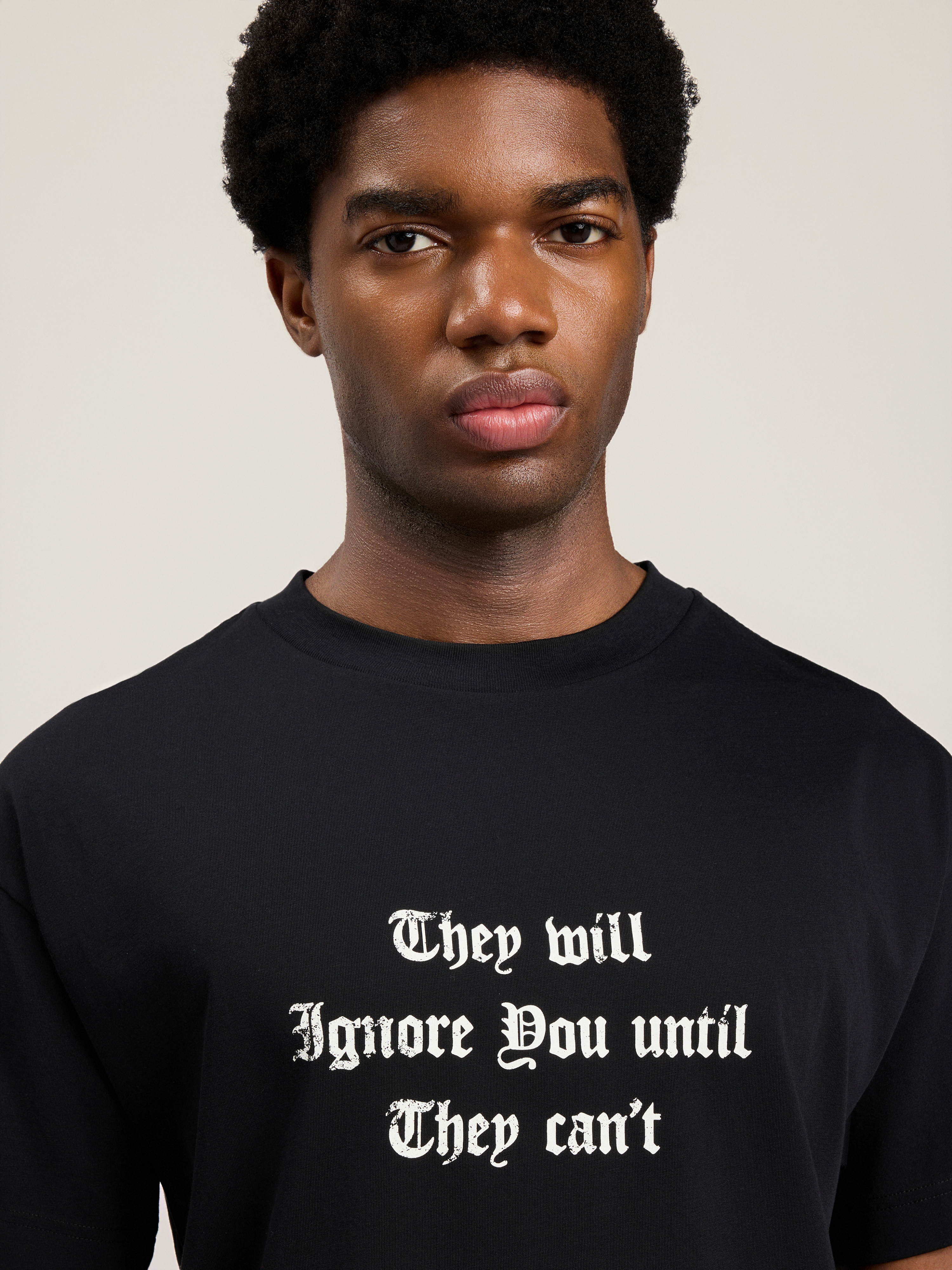 Palm Angels Statement T-shirt In Black