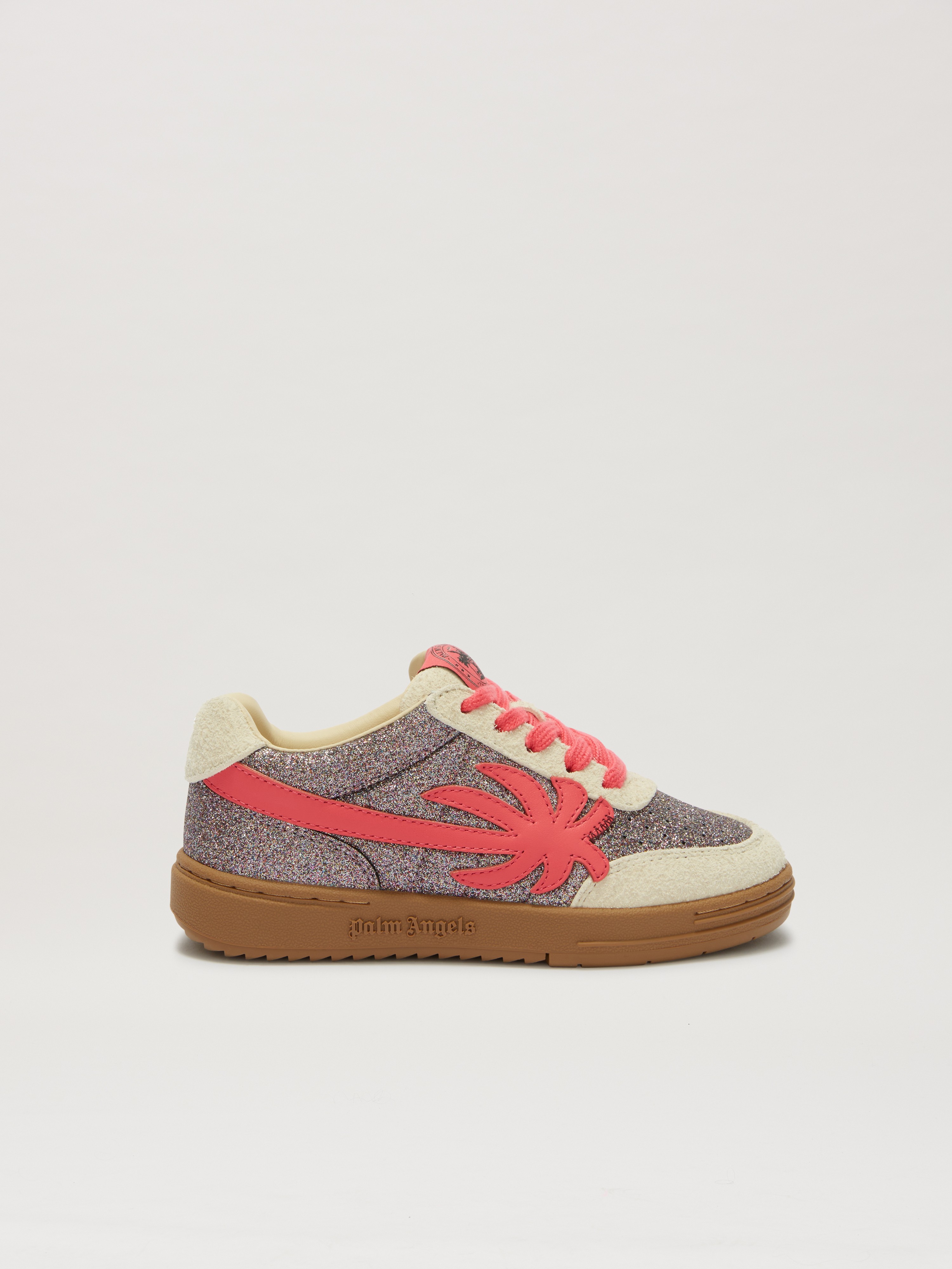 Palm Angels Kids' Palm Beach University Glitter Sneakers