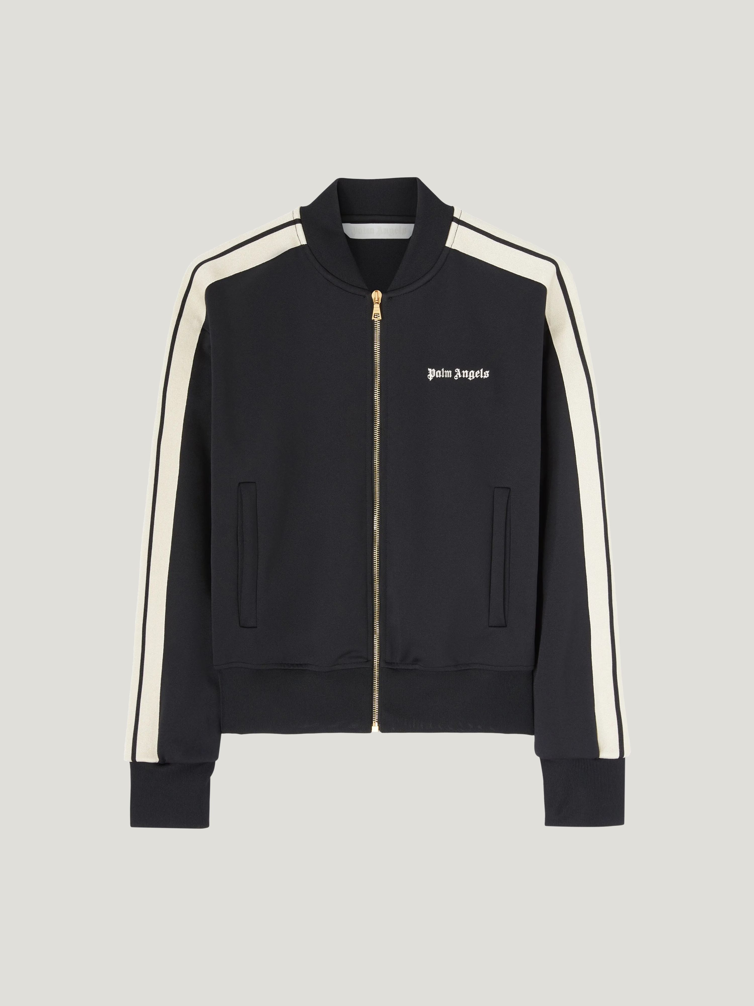 Palm Angels Classic Logo Track Bomber Jkt In Multi