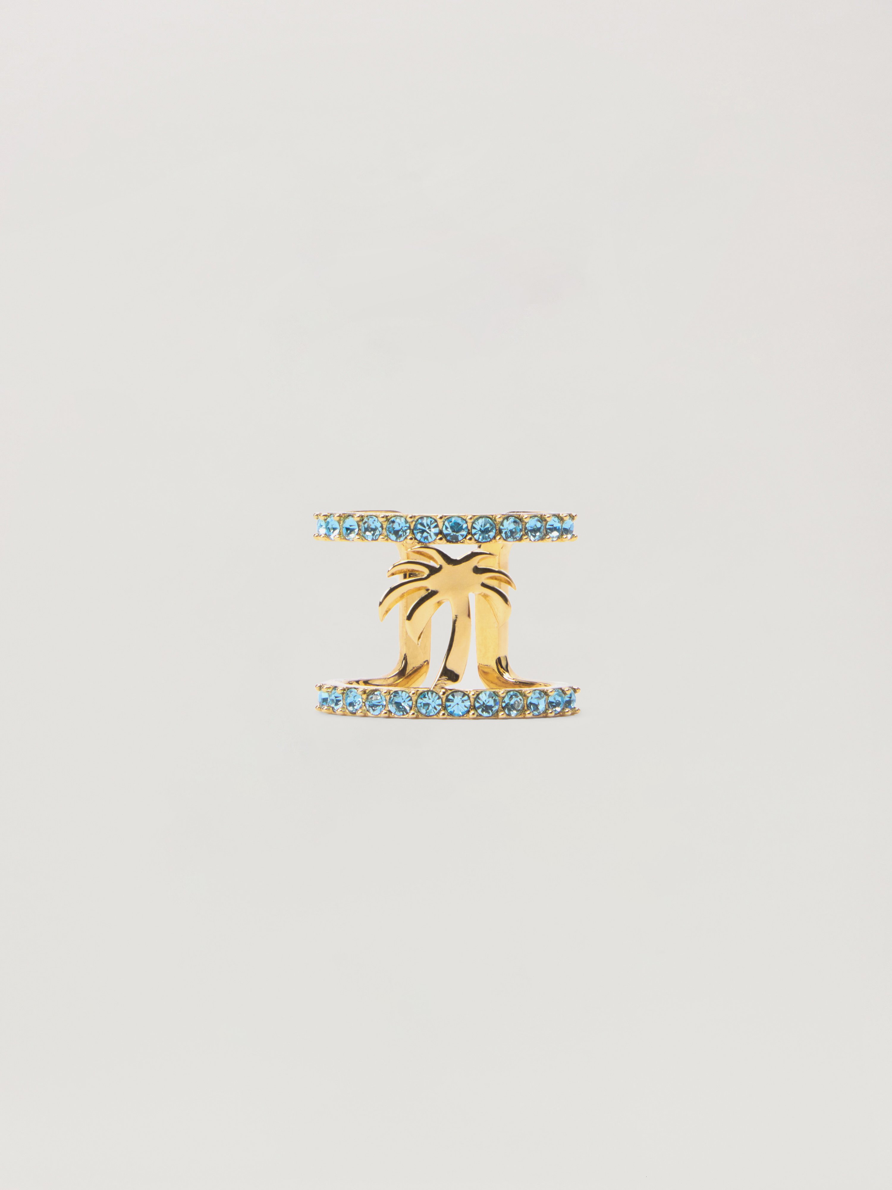 Palm Angels Strass Palm Ring