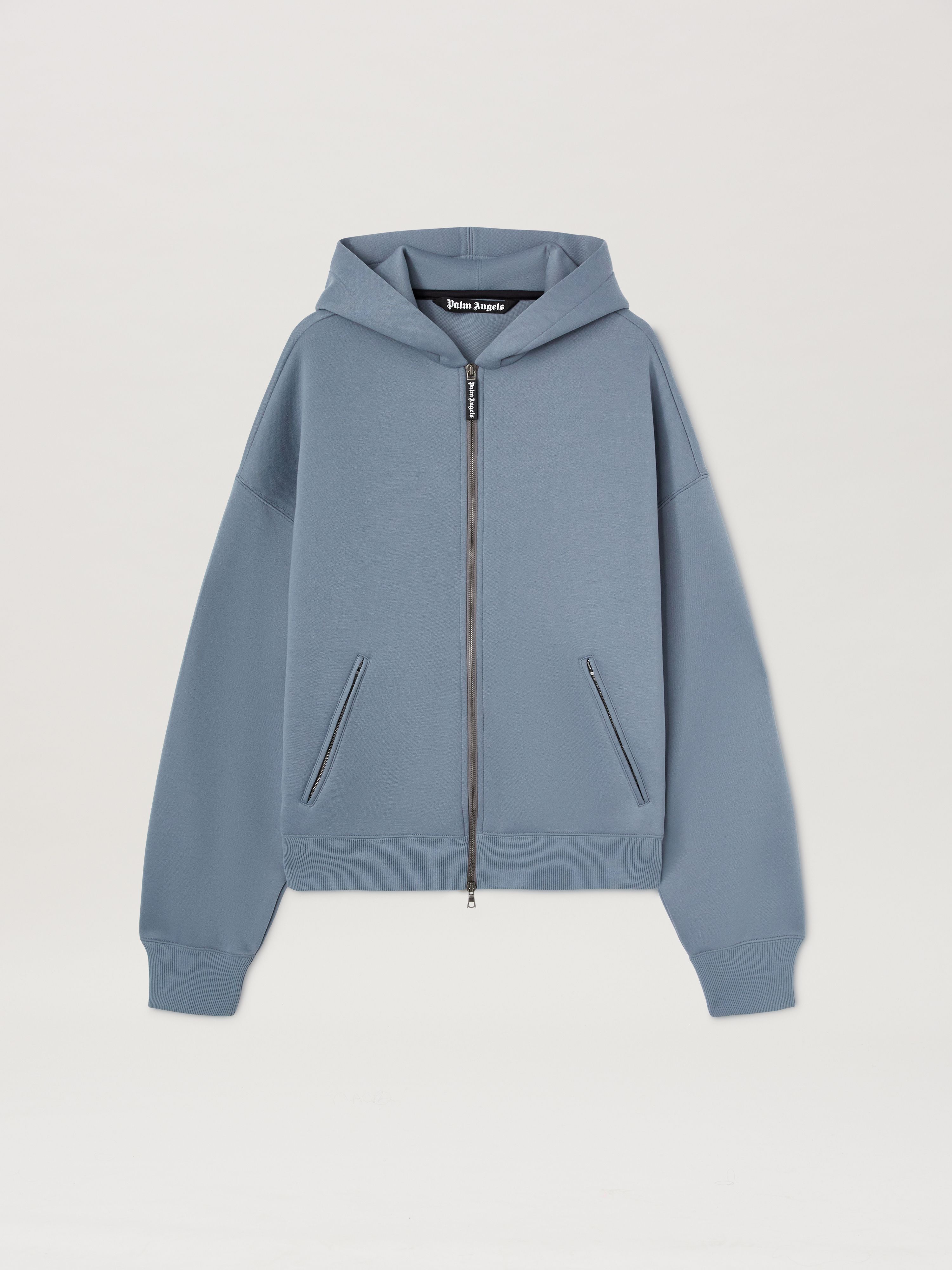 Palm Angels Curved Logo Neoprene Bomber