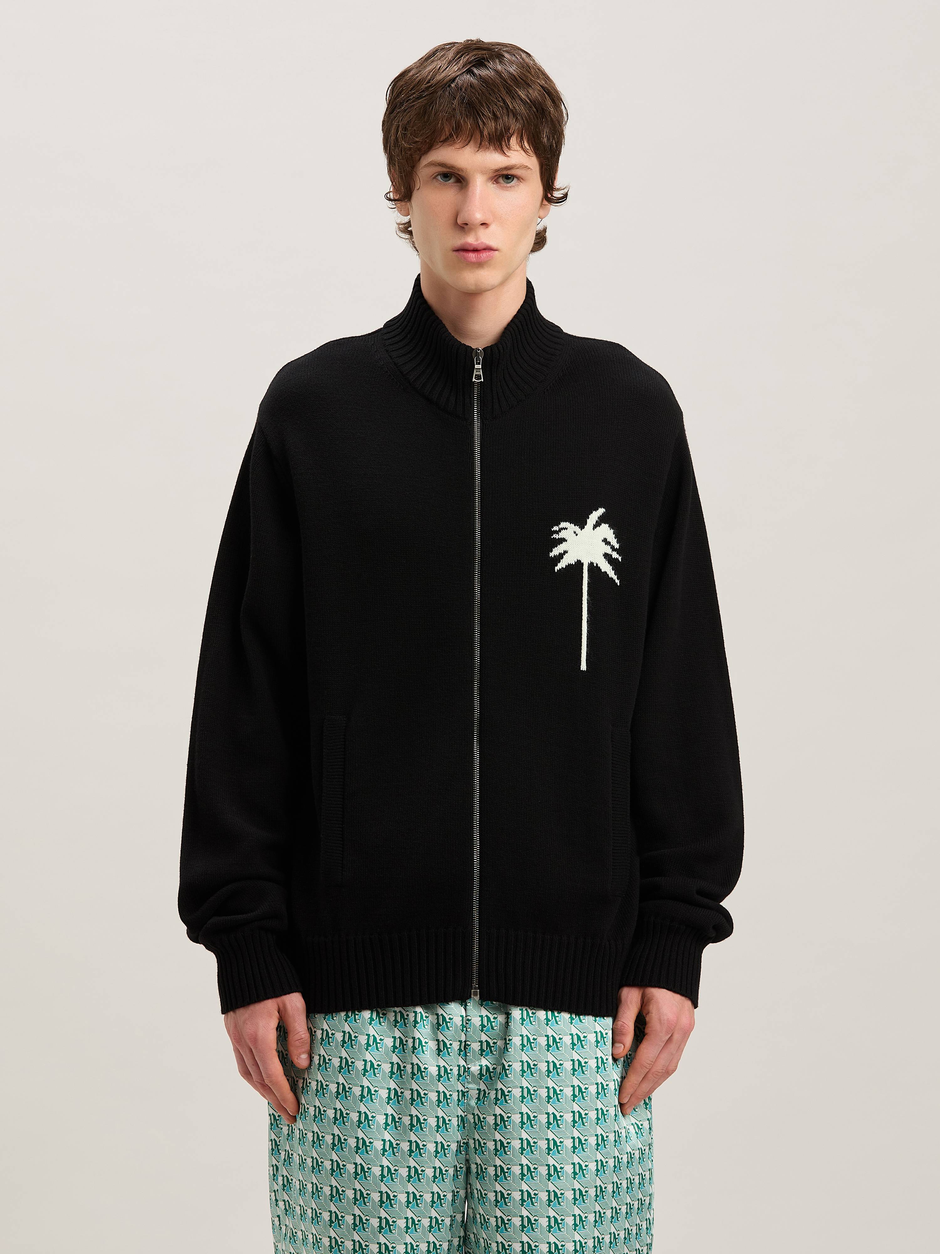 Palm Angels Palm Inlay Knit Jacket