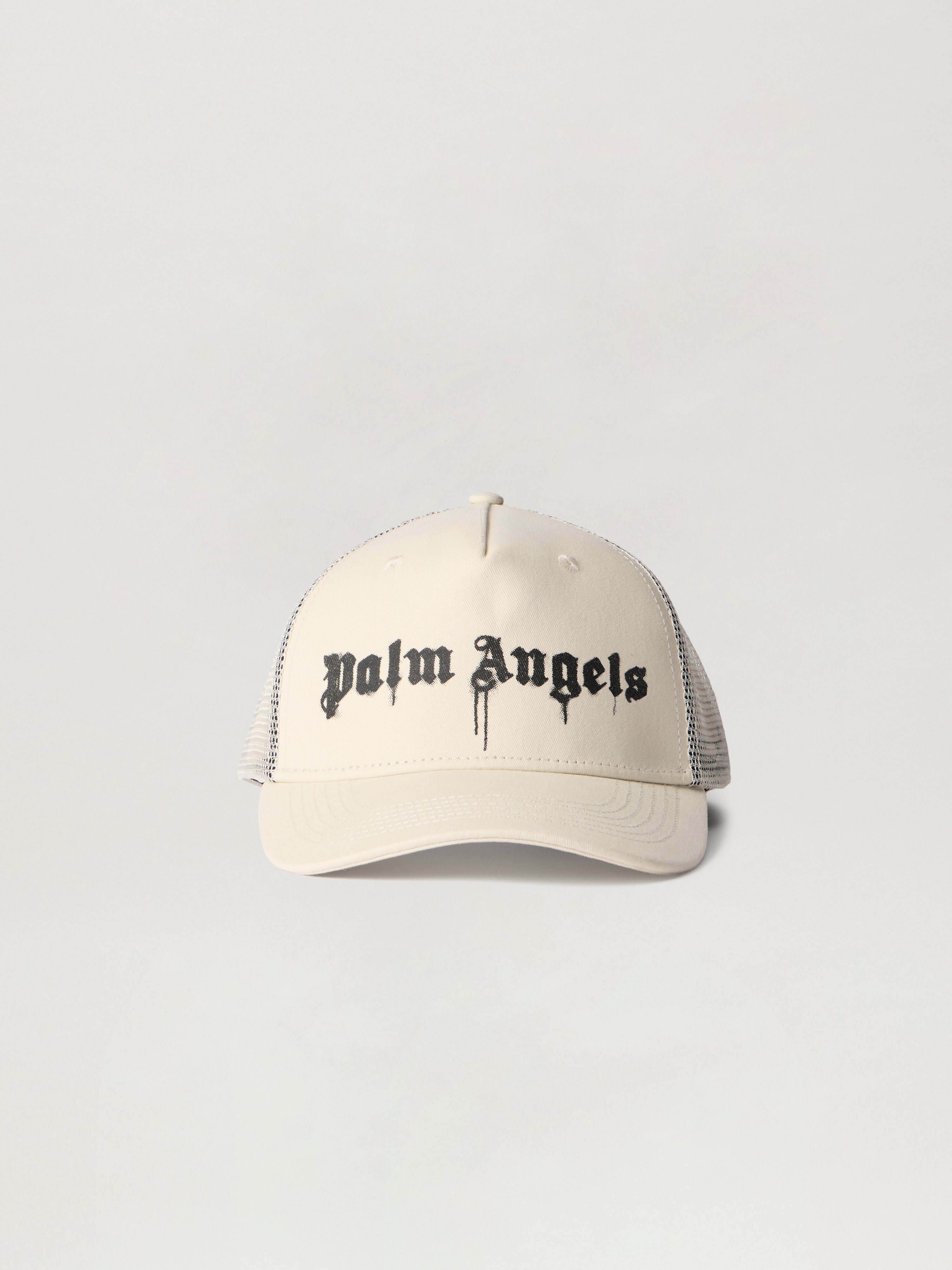 Palm Angels Spray Logo Trucker Cap