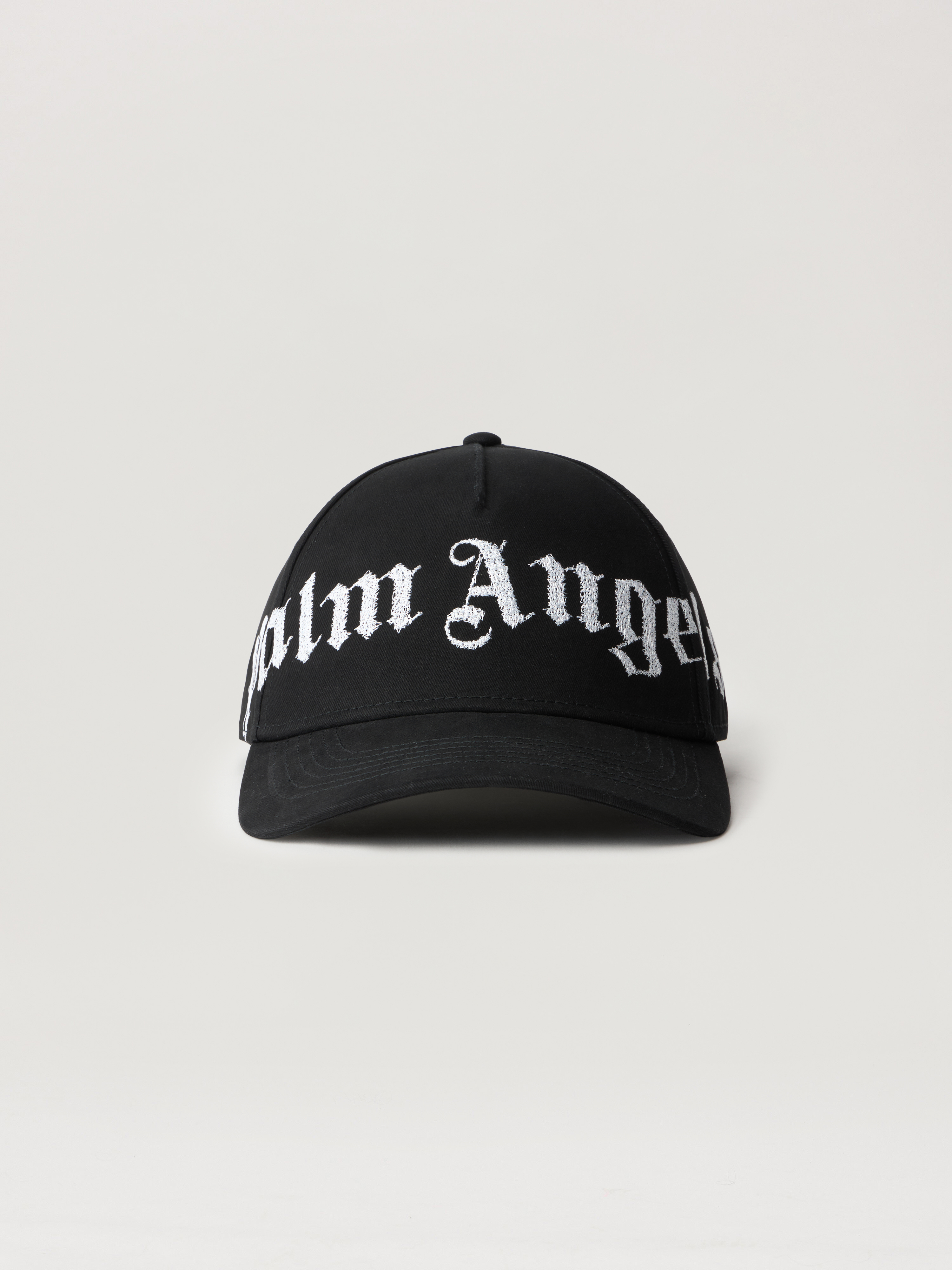Overlogo Cap in BLACK OFF WHITE for Men | Palm Angels®