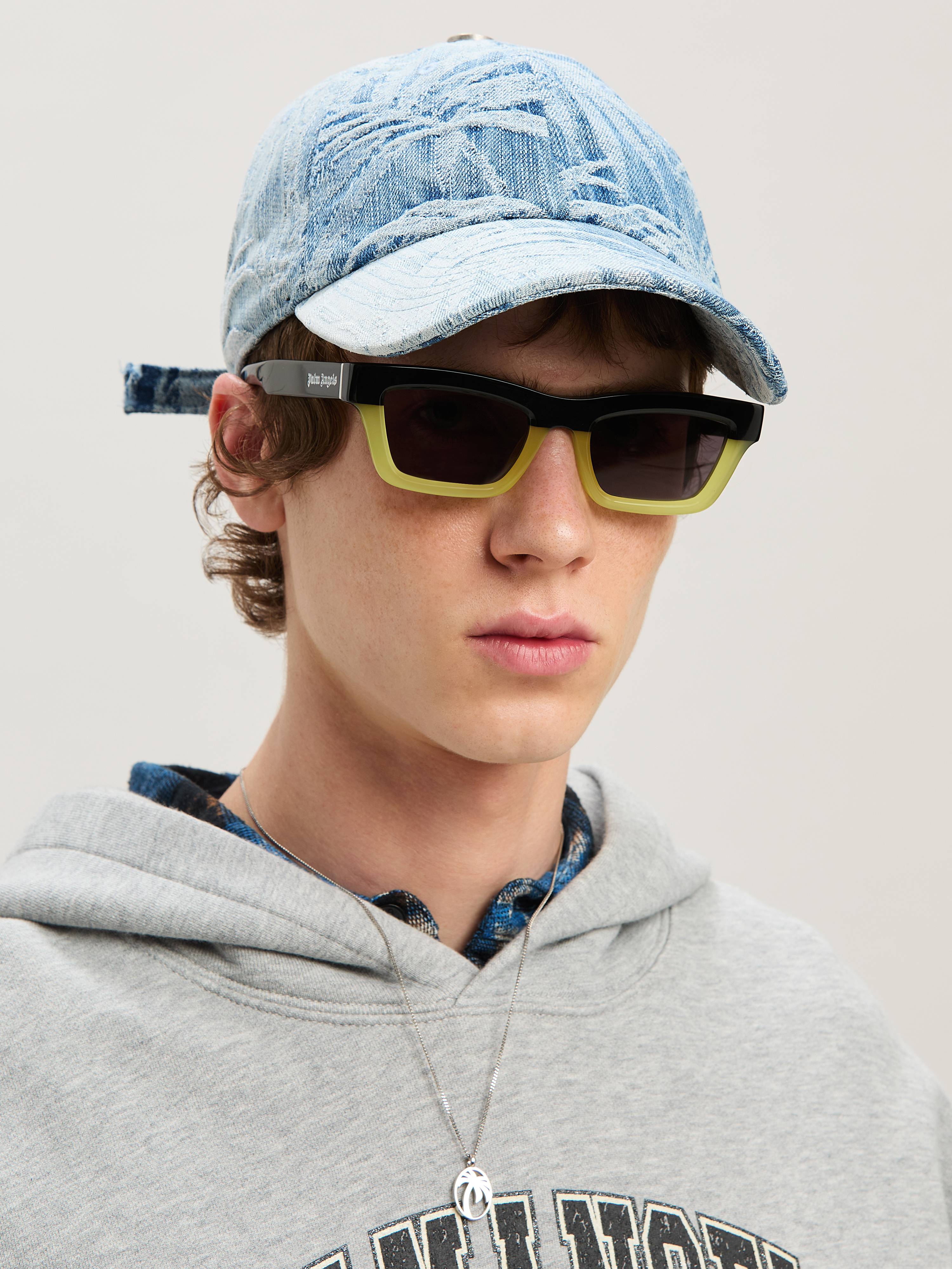 Palm Angels Jacquared Palms Baseball Cap