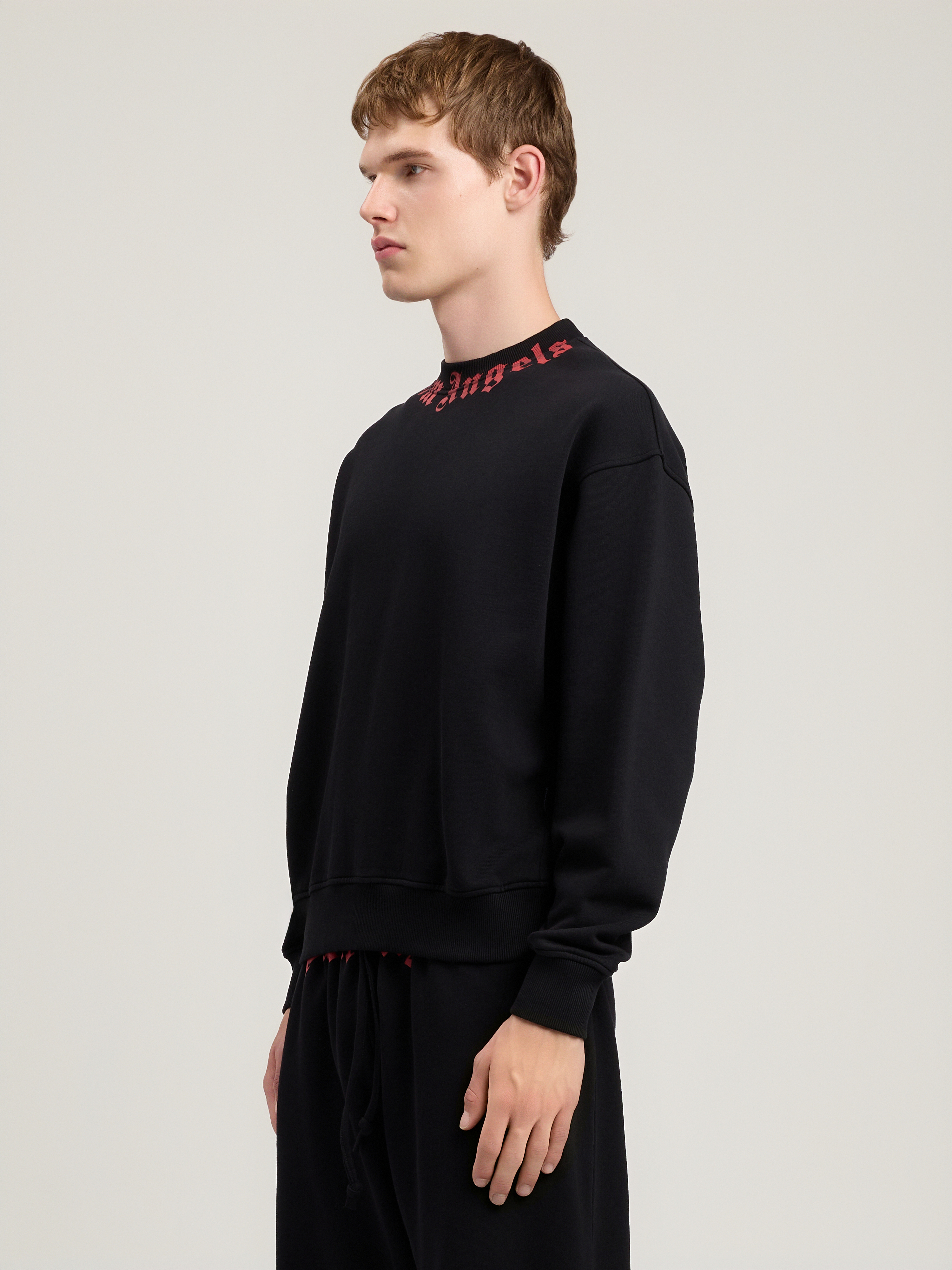 Palm Angels Men's Mini Sweatshirt - Spring/summer 2026 In Black