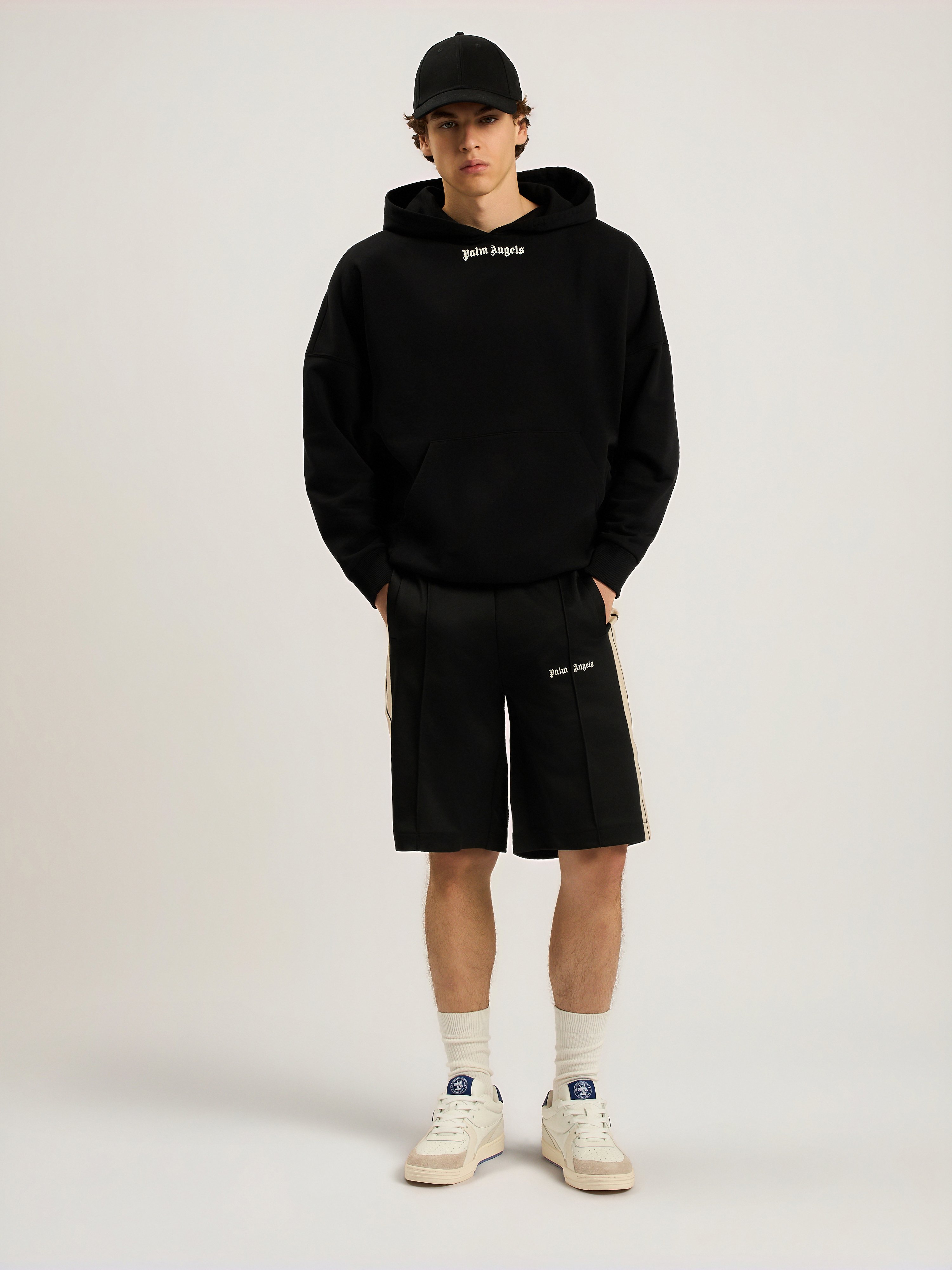Classic Logo Oversized Hoodie in BLACK - OFF WHITE for Men | Palm