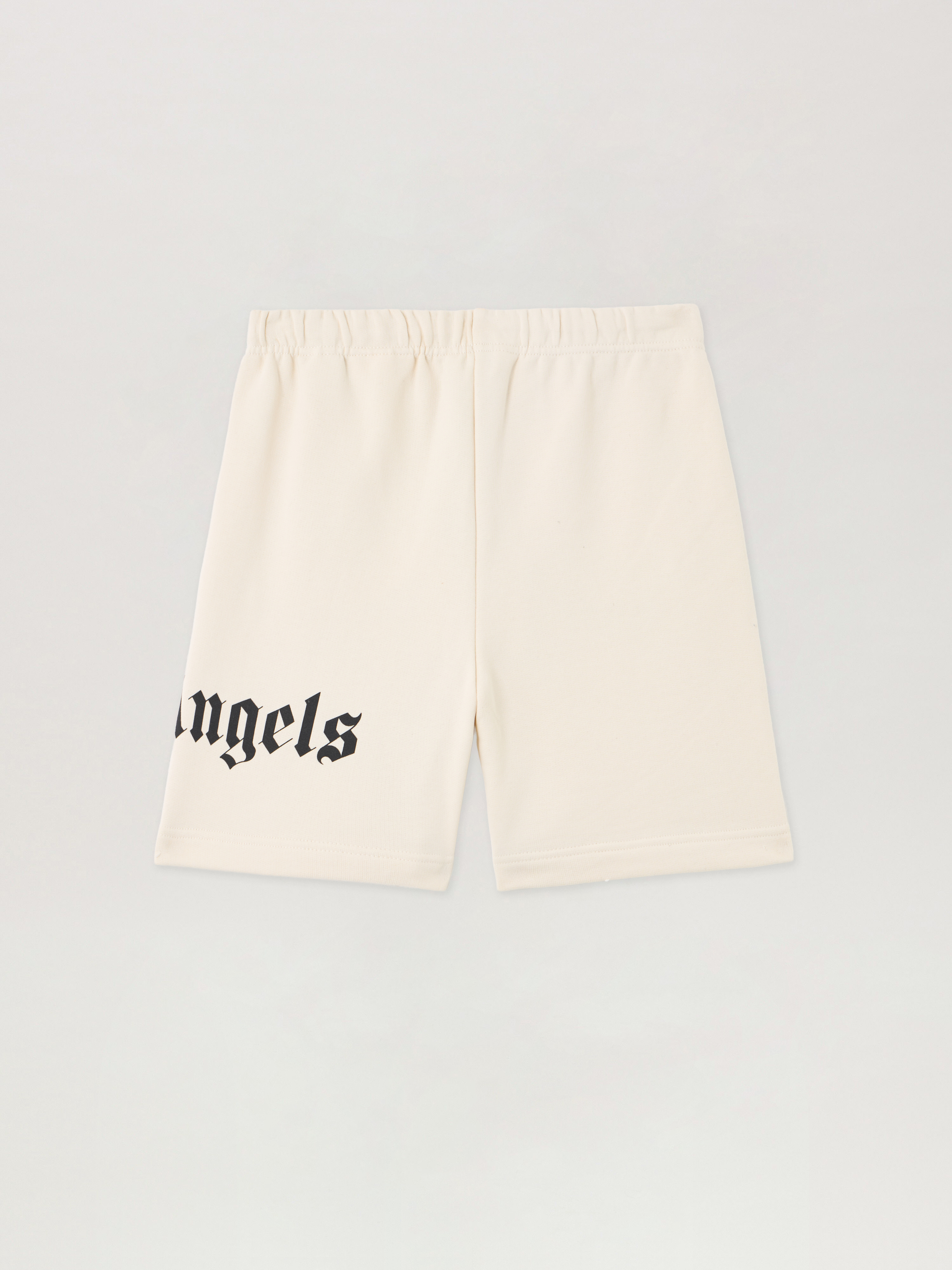  Palm Angels Overlogo Sweatshorts Kids  Off White 