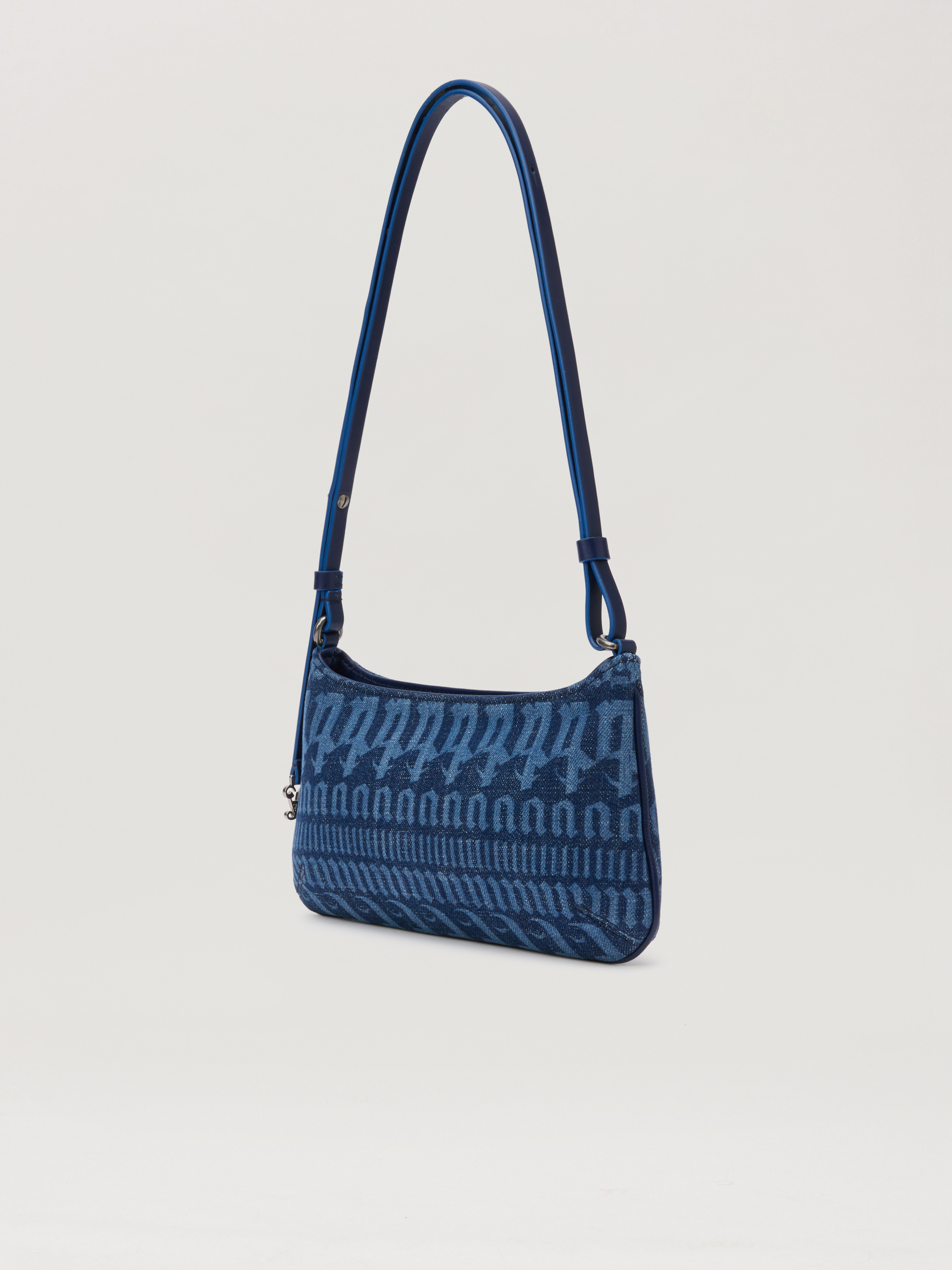  Palm Angels All Over Logo Giorgina Bag Woman  Light Blue Light Blue 