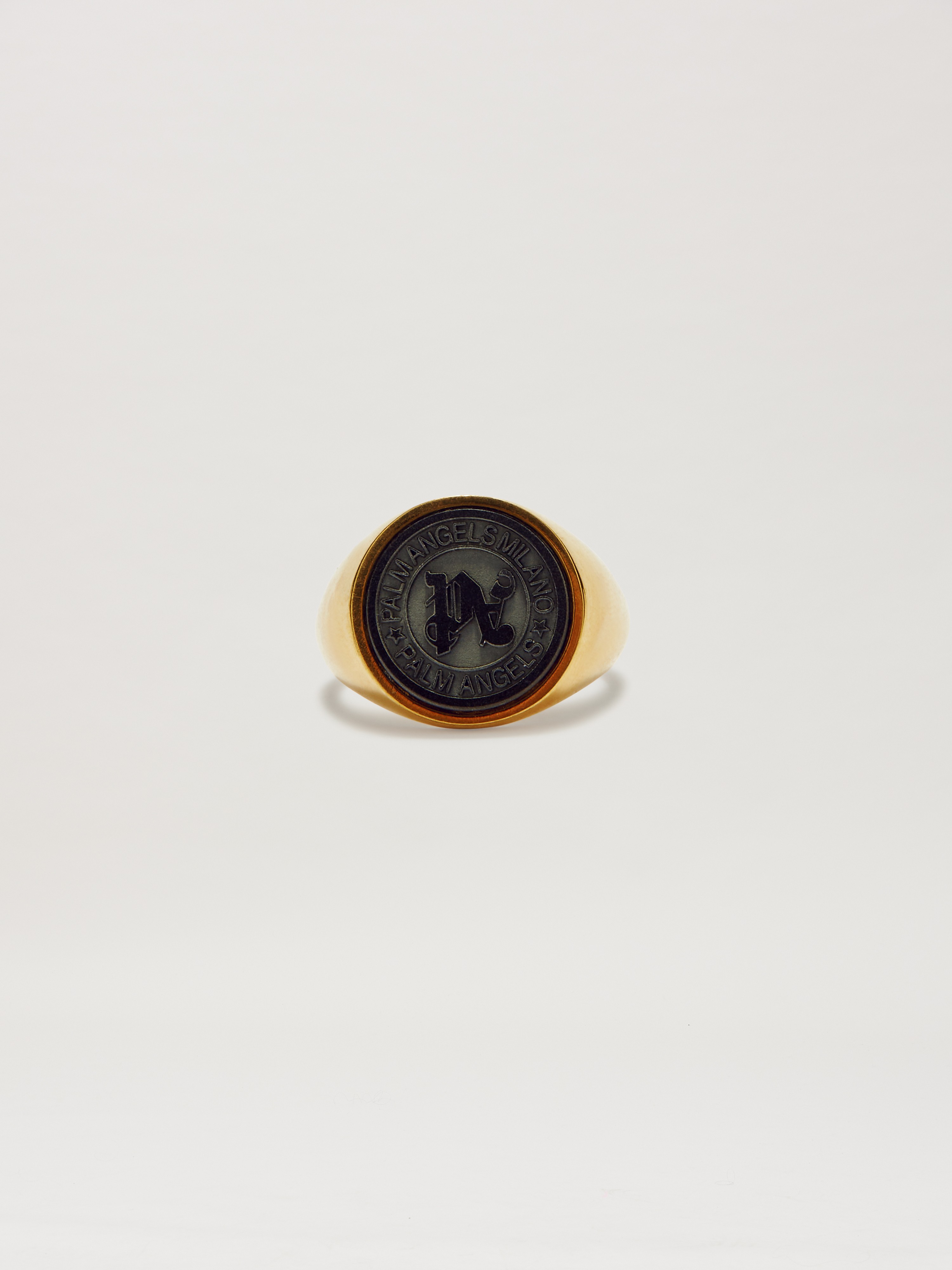 Palm Angels PA STONE EMBLEM RING