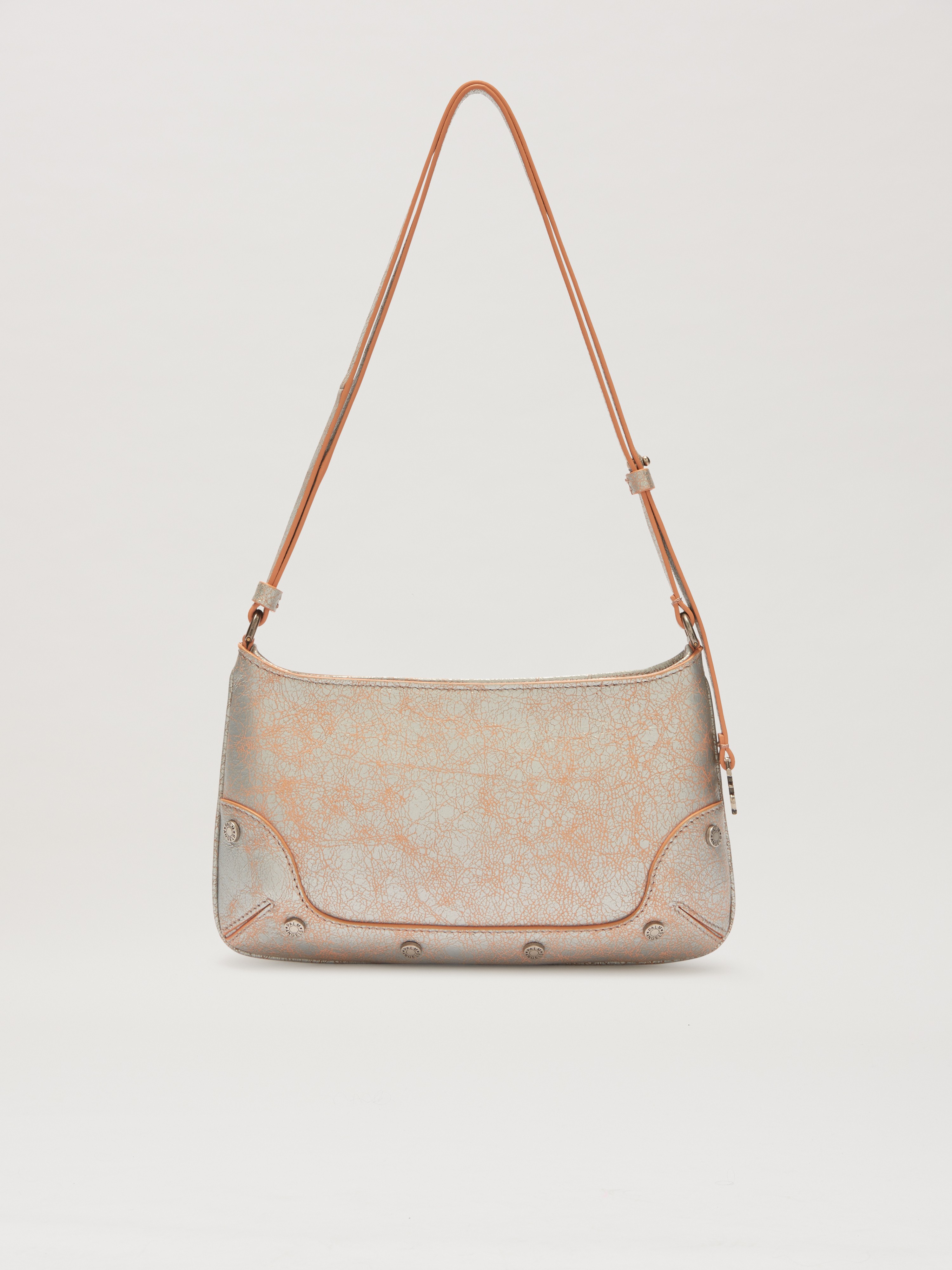 Palm Angels Giorgina Silver Crackle Bag