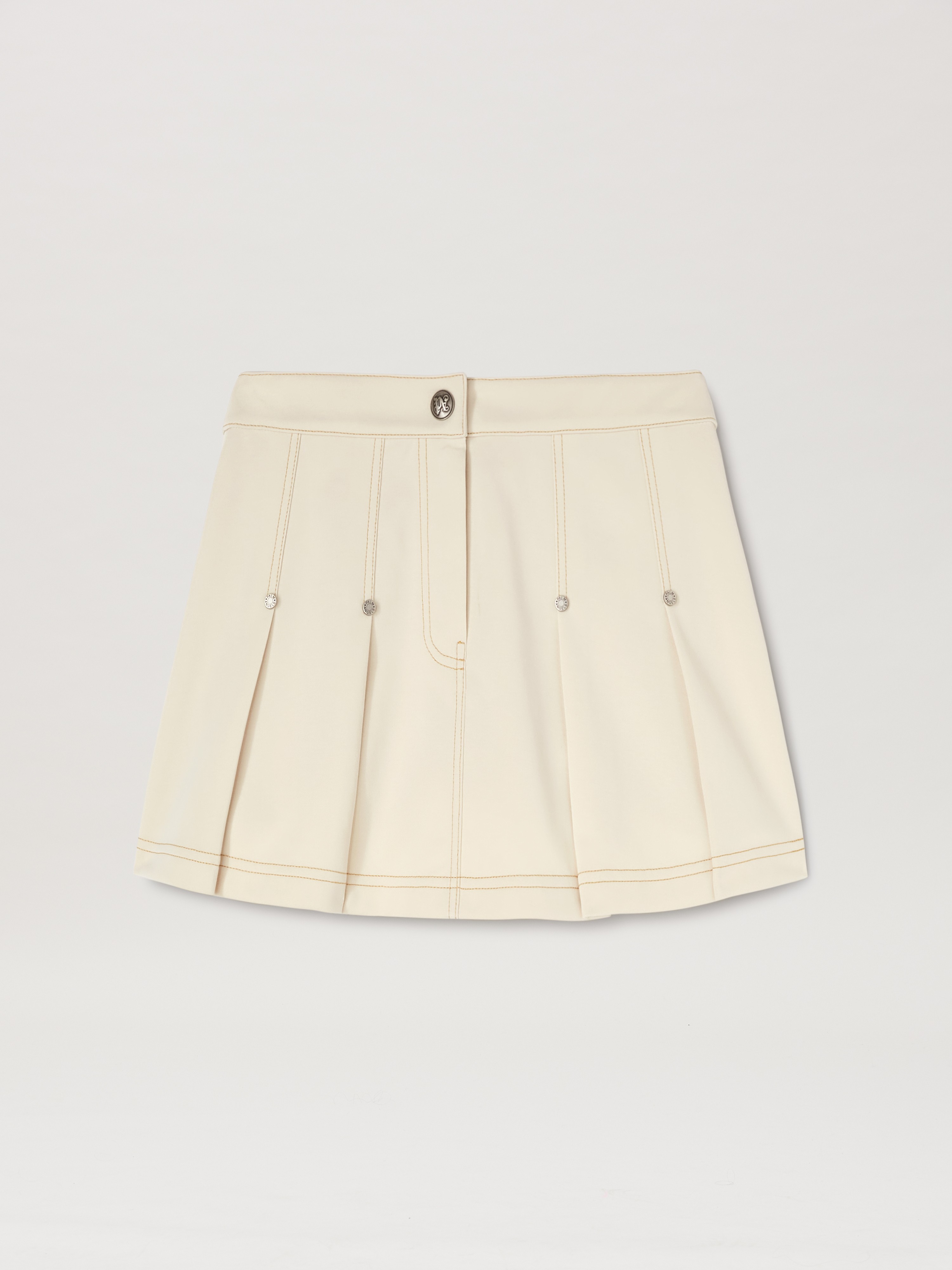 Palm Angels Pleated Mini Skirt