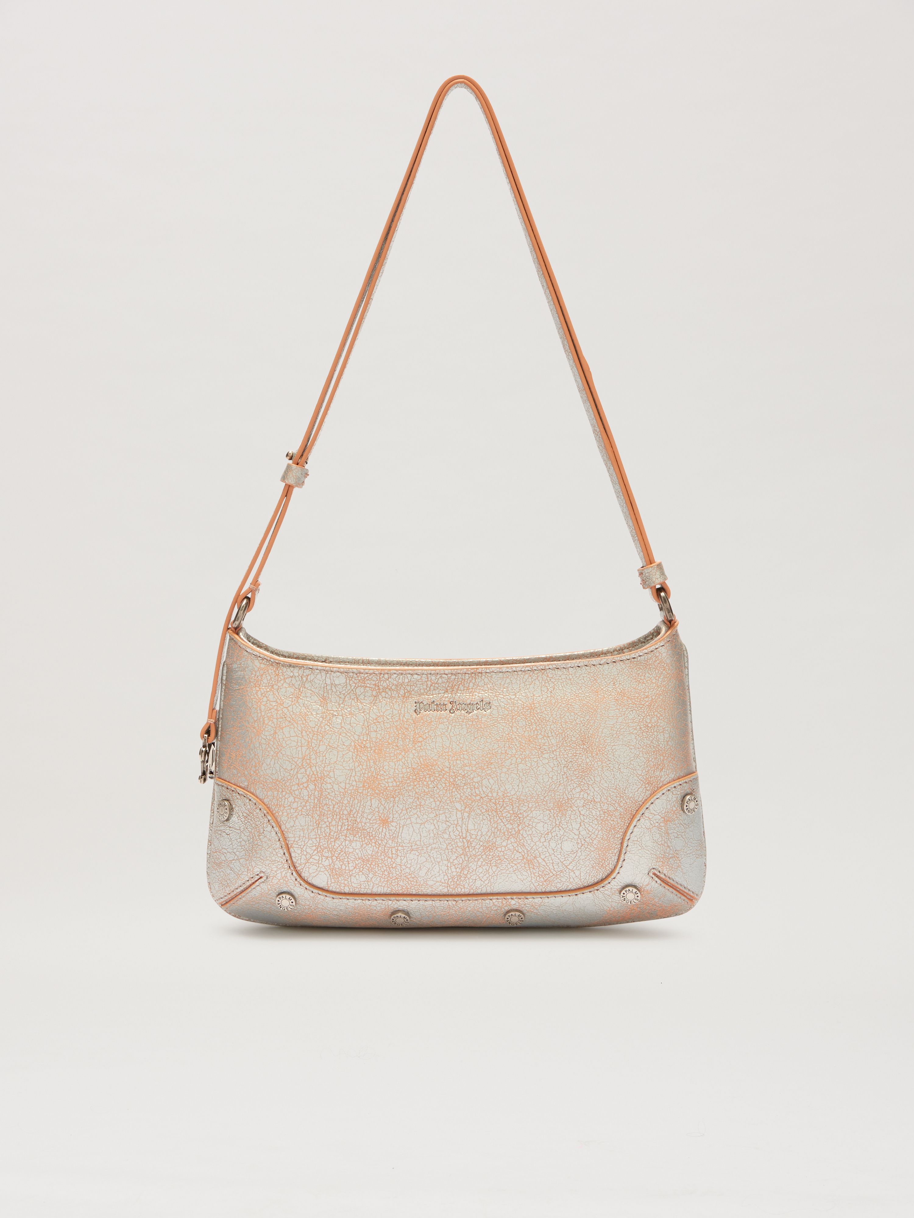 Palm Angels Giorgina Silver Crackle Bag