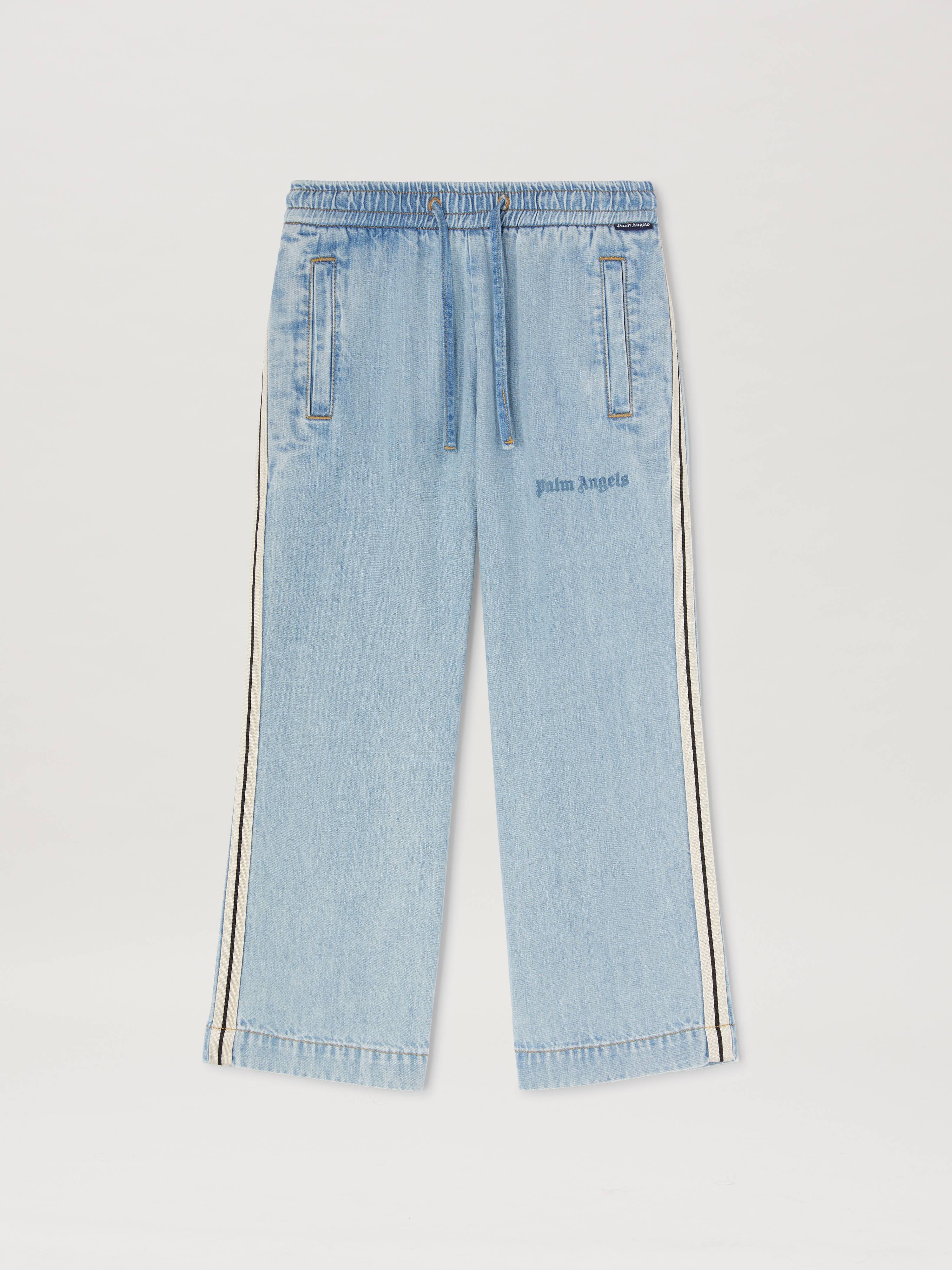 Palm Angels Kids' Chambray Track Pants
