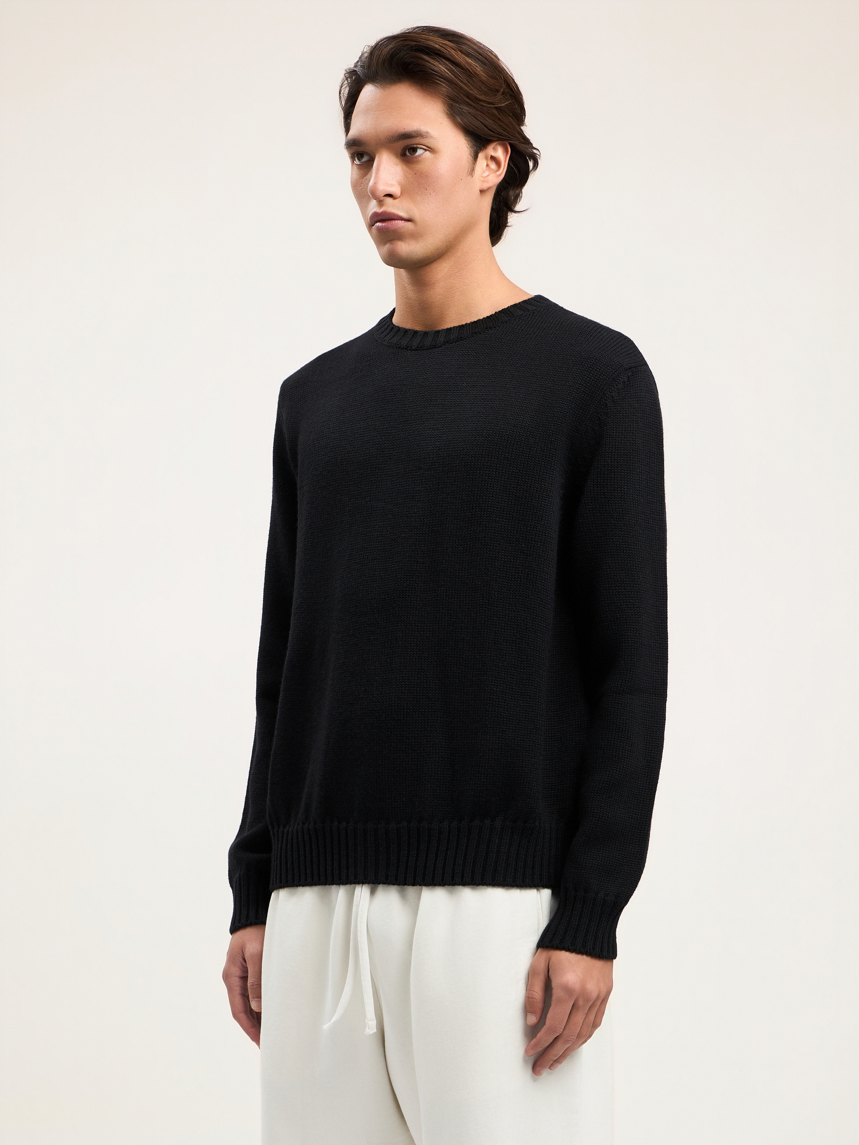 Palm Angels Back Curved Logo Sweater In Multi