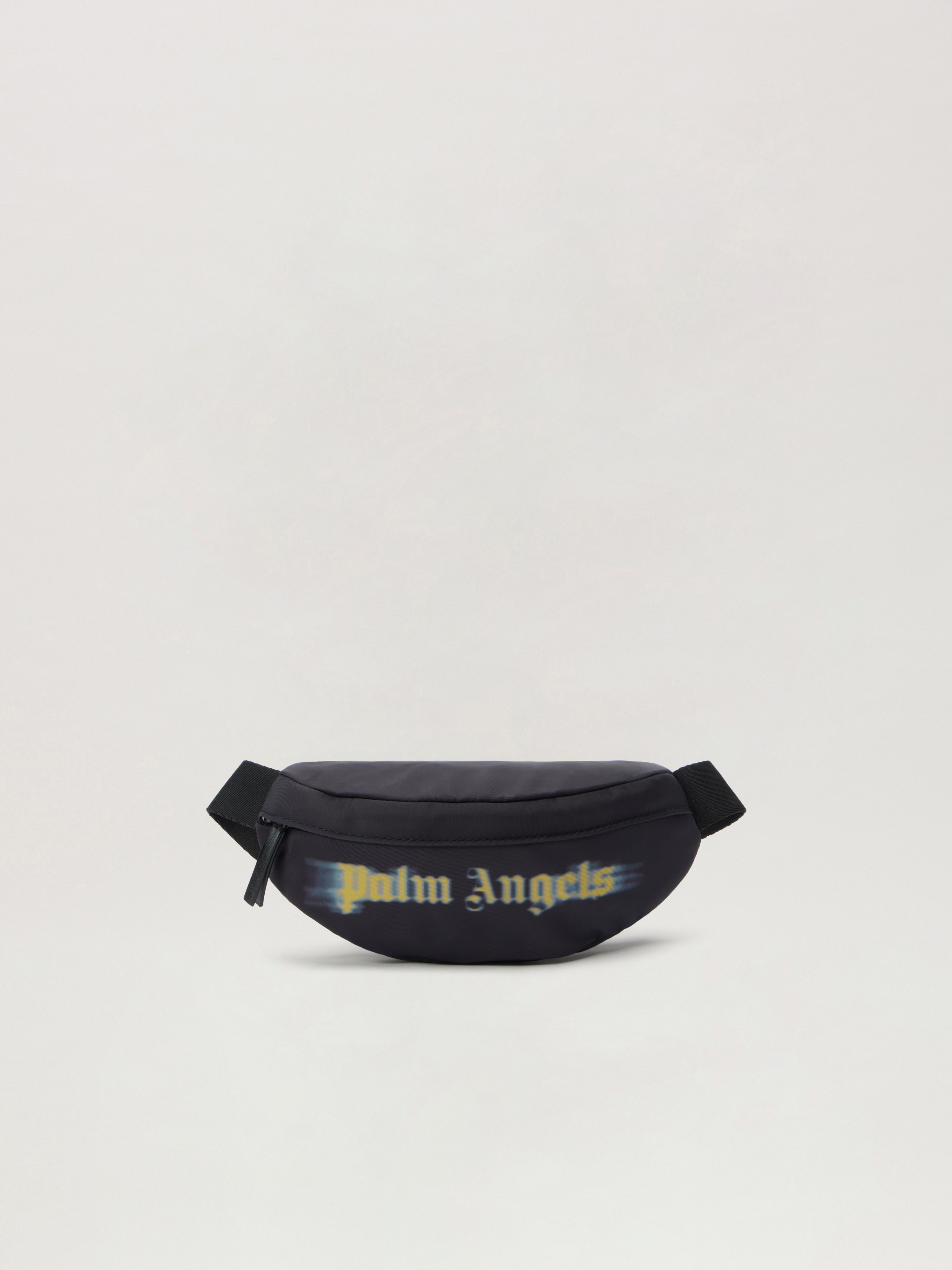 Palm Angels Blurred Logo Fannypack In Black