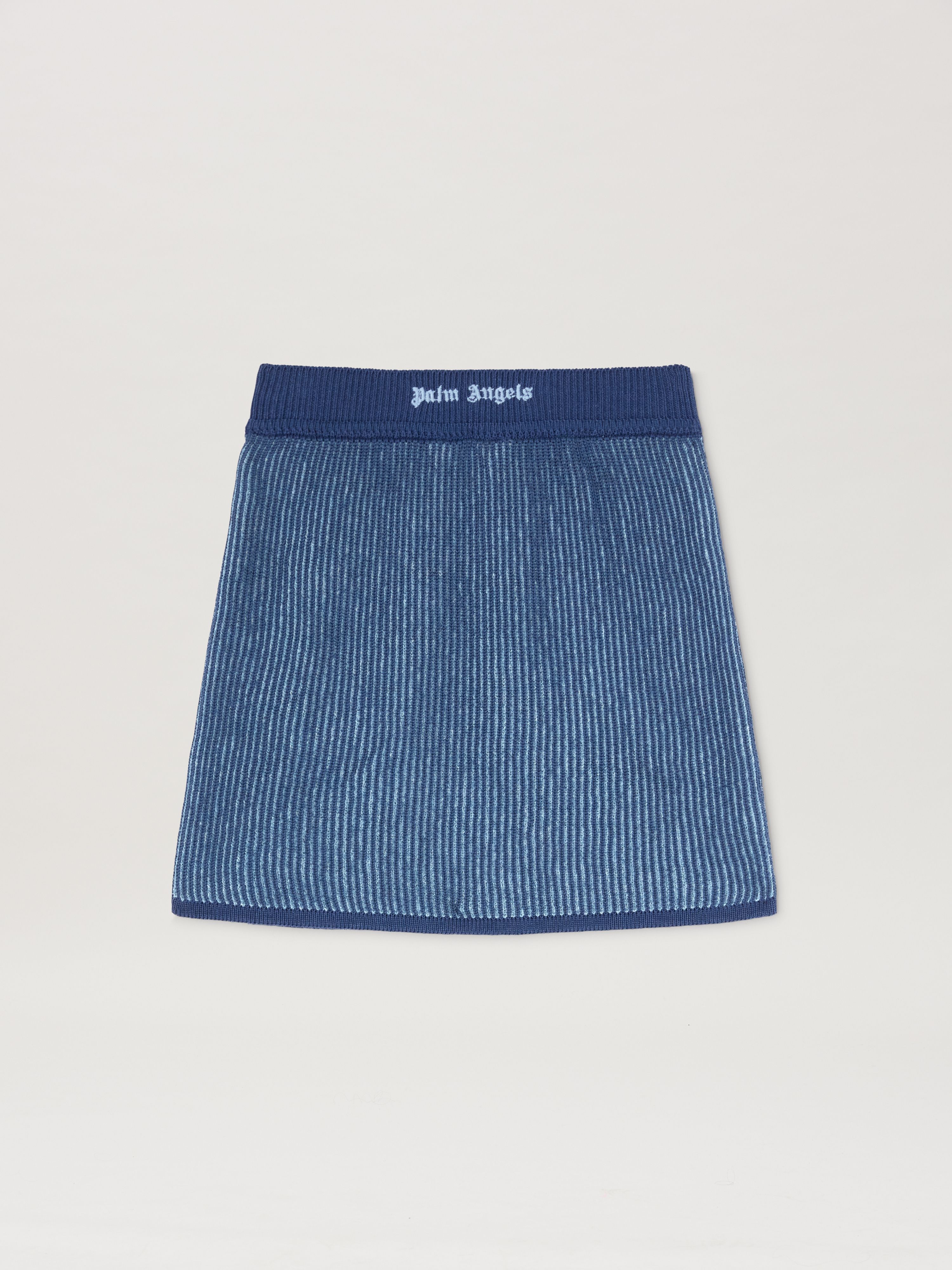 Palm Angels Rib Mini Skirt