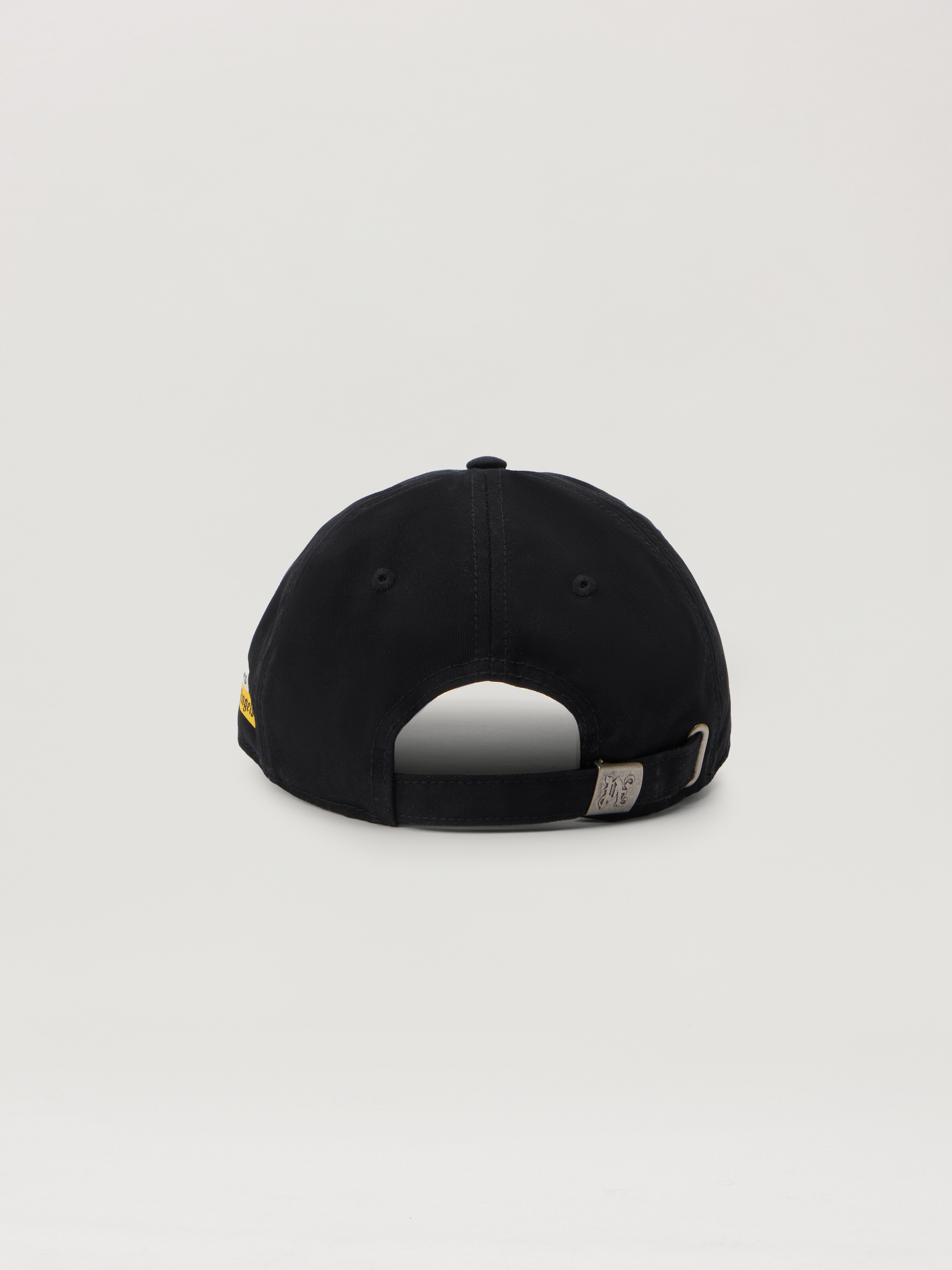 Palm Angels Breaking News Quote Cap In Black
