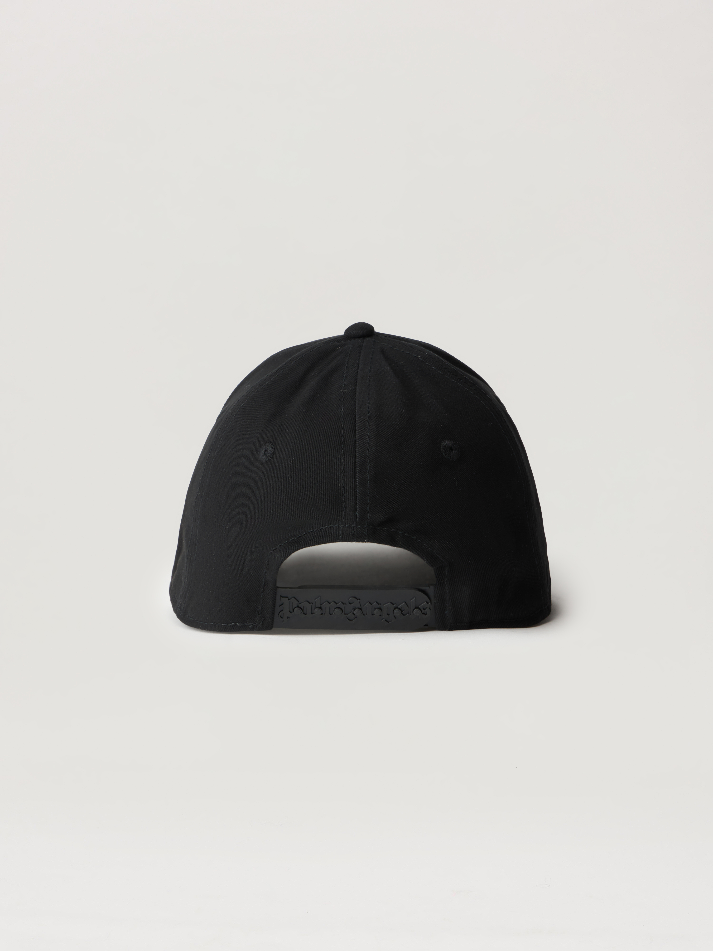  Palm Angels Overlogo Cap Man  Black Off White 