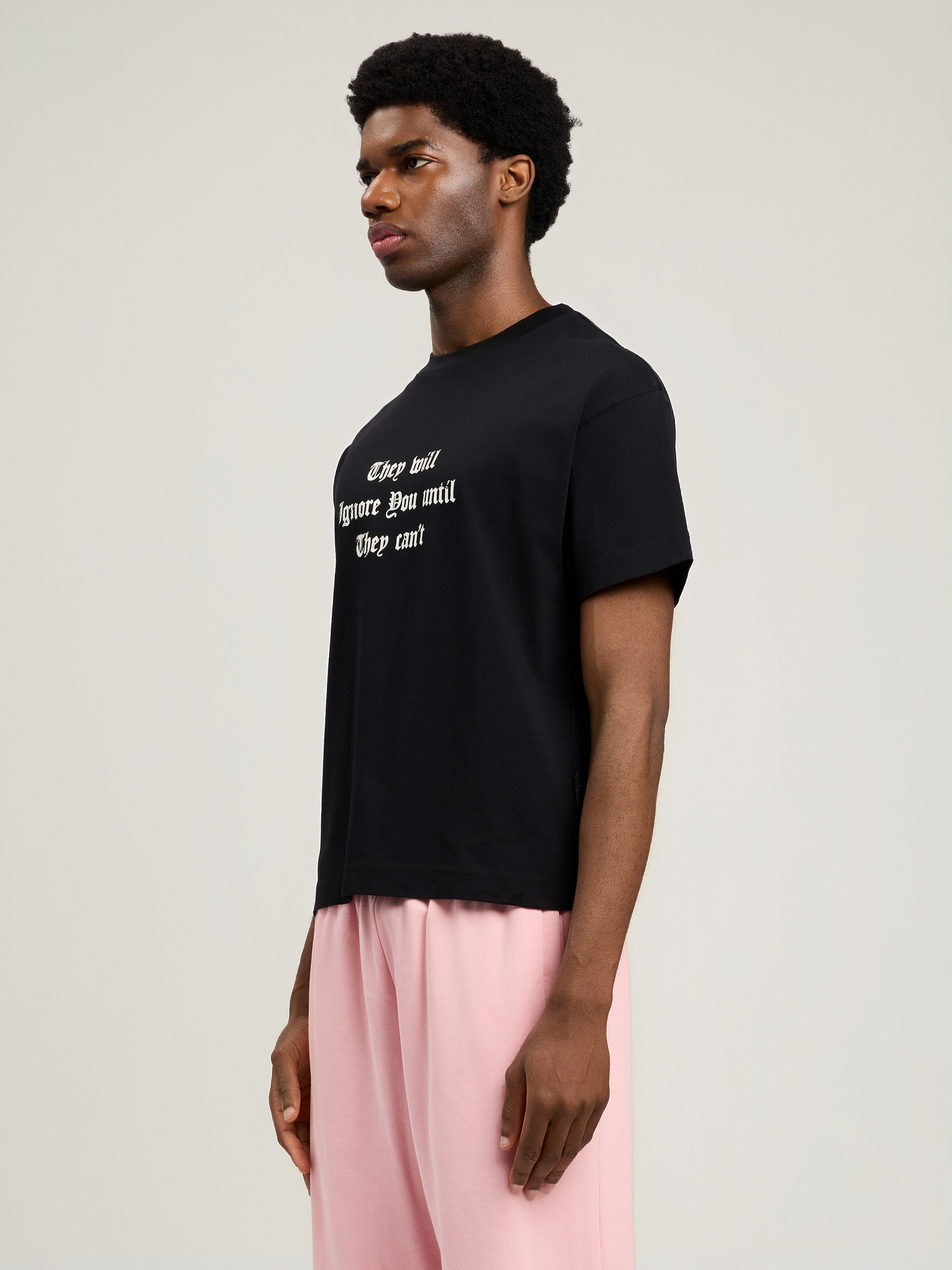 Palm Angels Statement T-shirt In Black