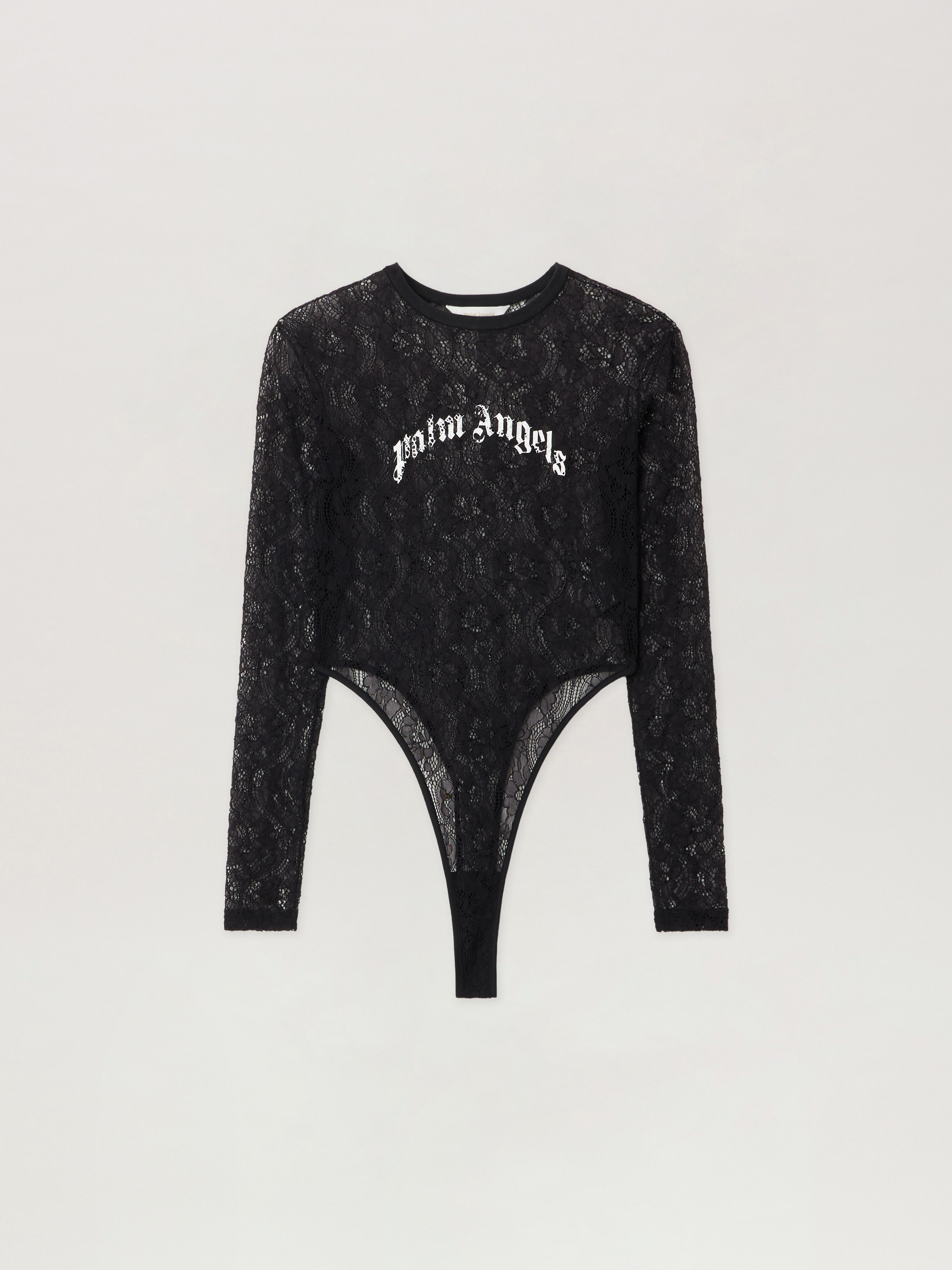 Palm Angels Curved Logo Lace Body