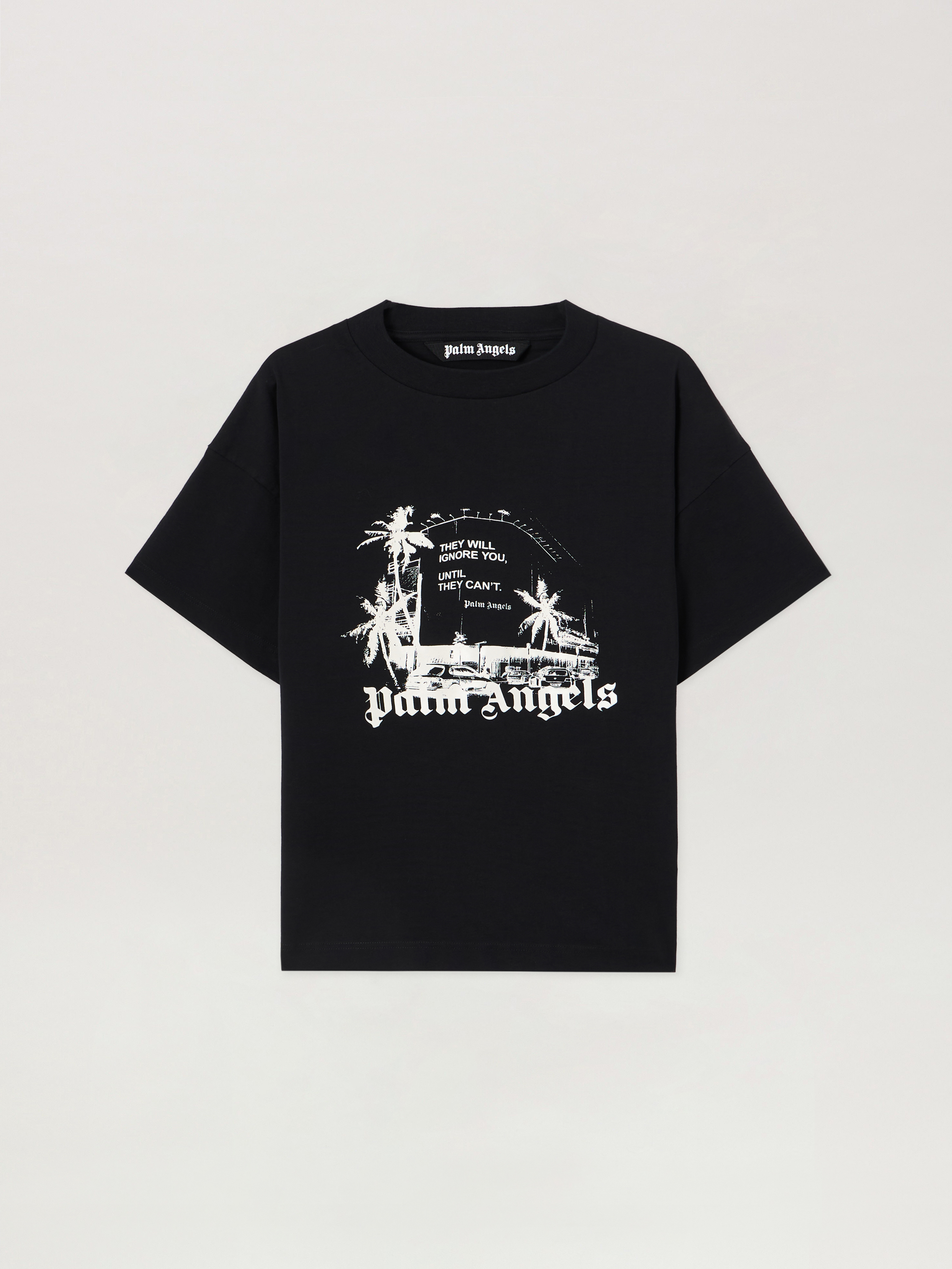 Palm Angels Palm Statement T-shirt In Brown