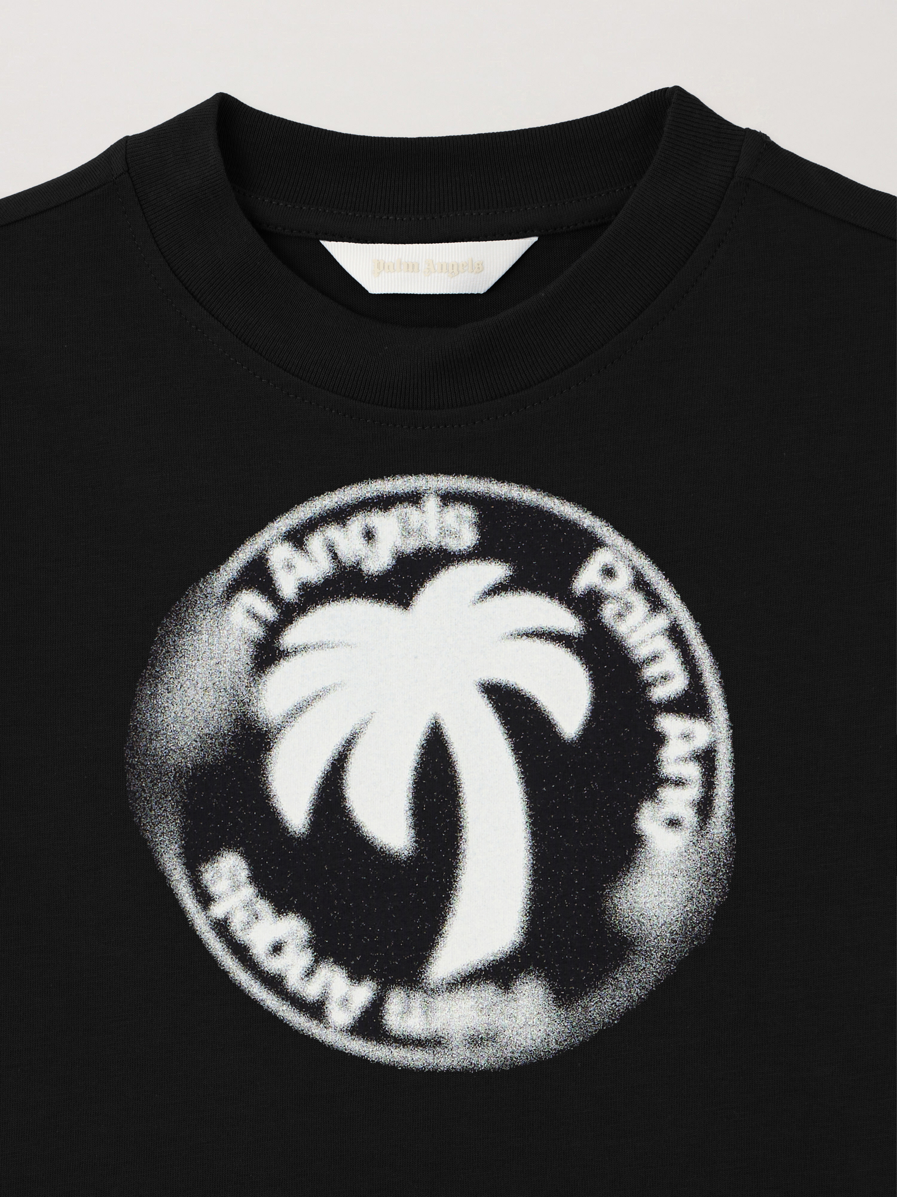  Palm Angels Palm Stamp T-shirt Kids  Nero/black 