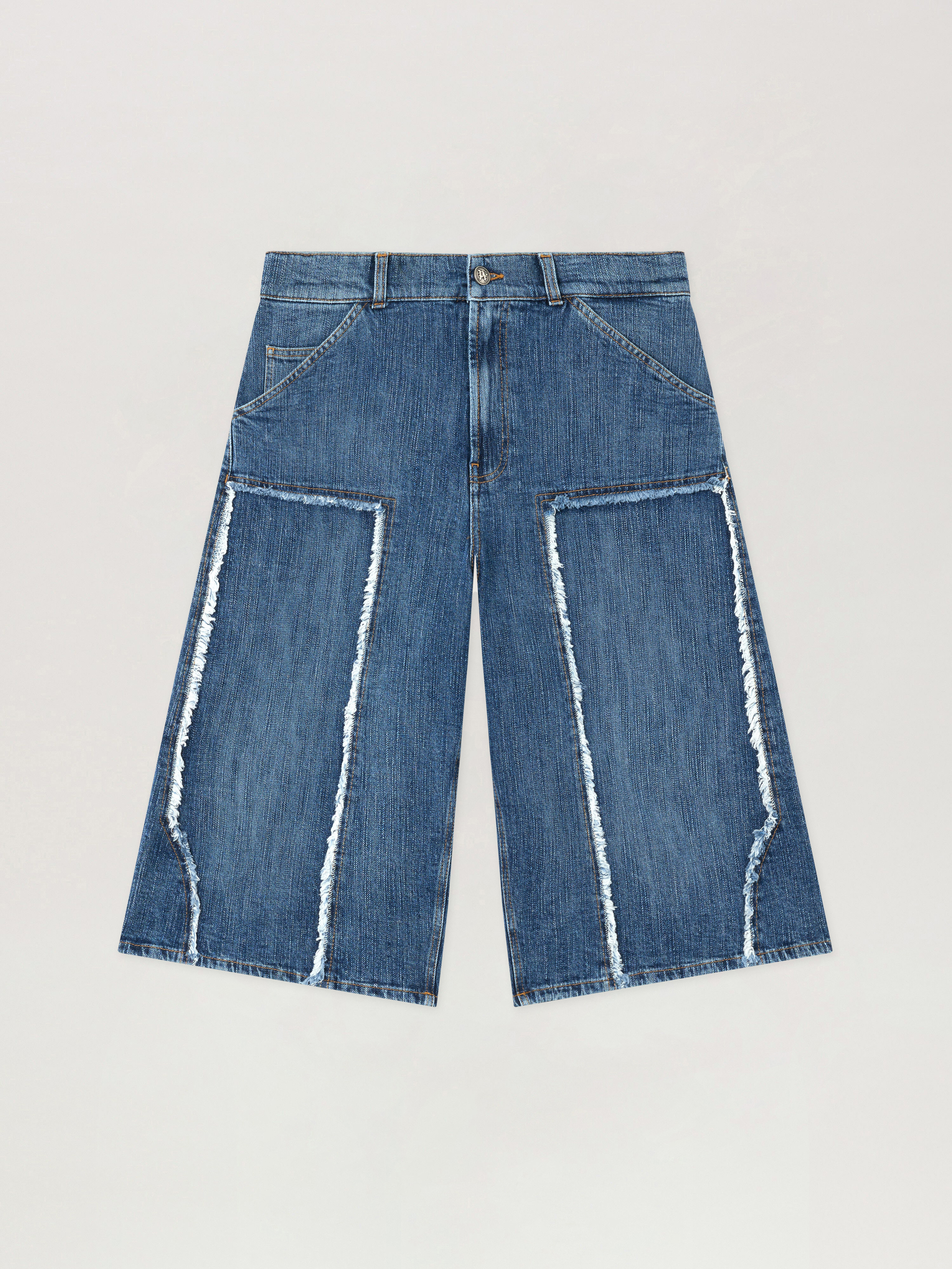 Palm Angels Curved Logo Skater Shorts