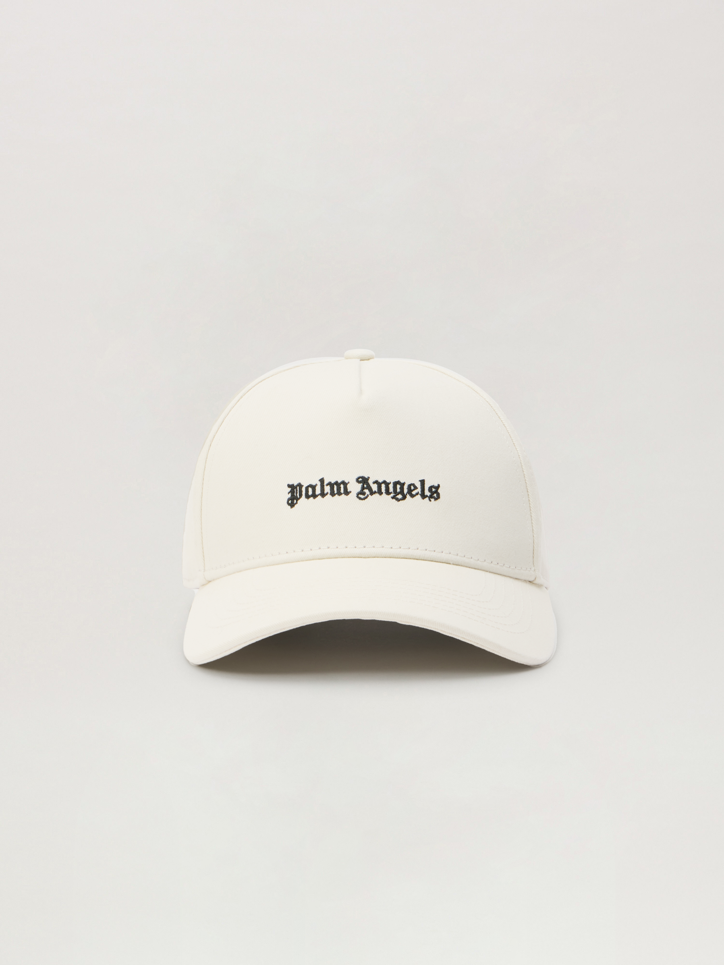 Classic Logo Cap in OFF WHITE BLACK for Women | Palm Angels®