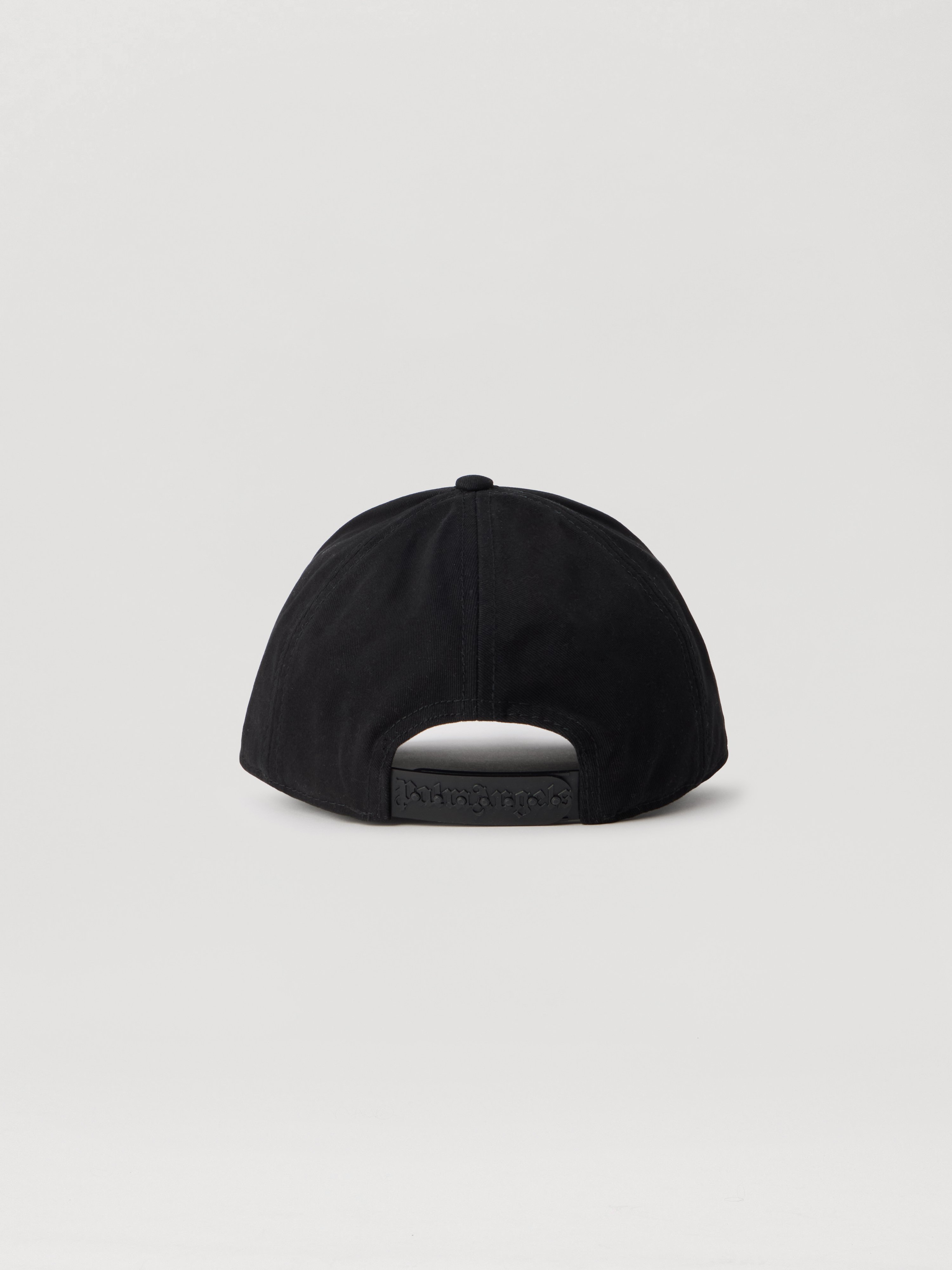  Palm Angels Classic Logo Cap Woman  Black Off White 