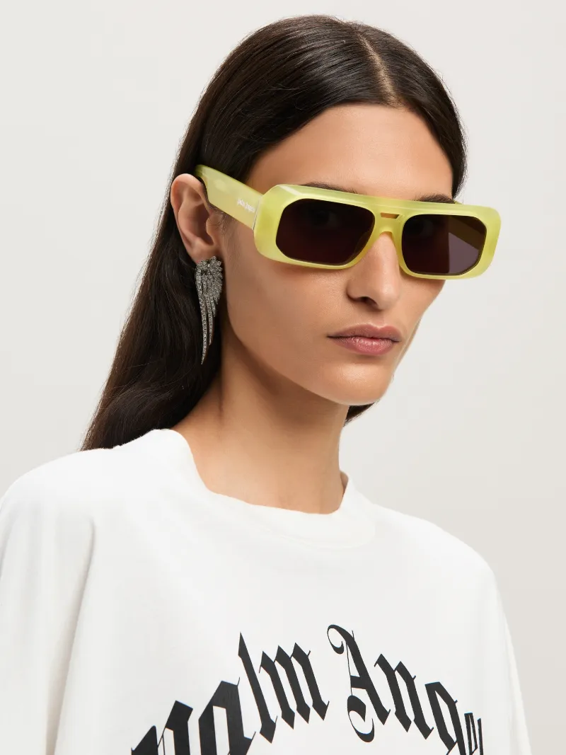 Palm Angels Angel Wing Strass Earing