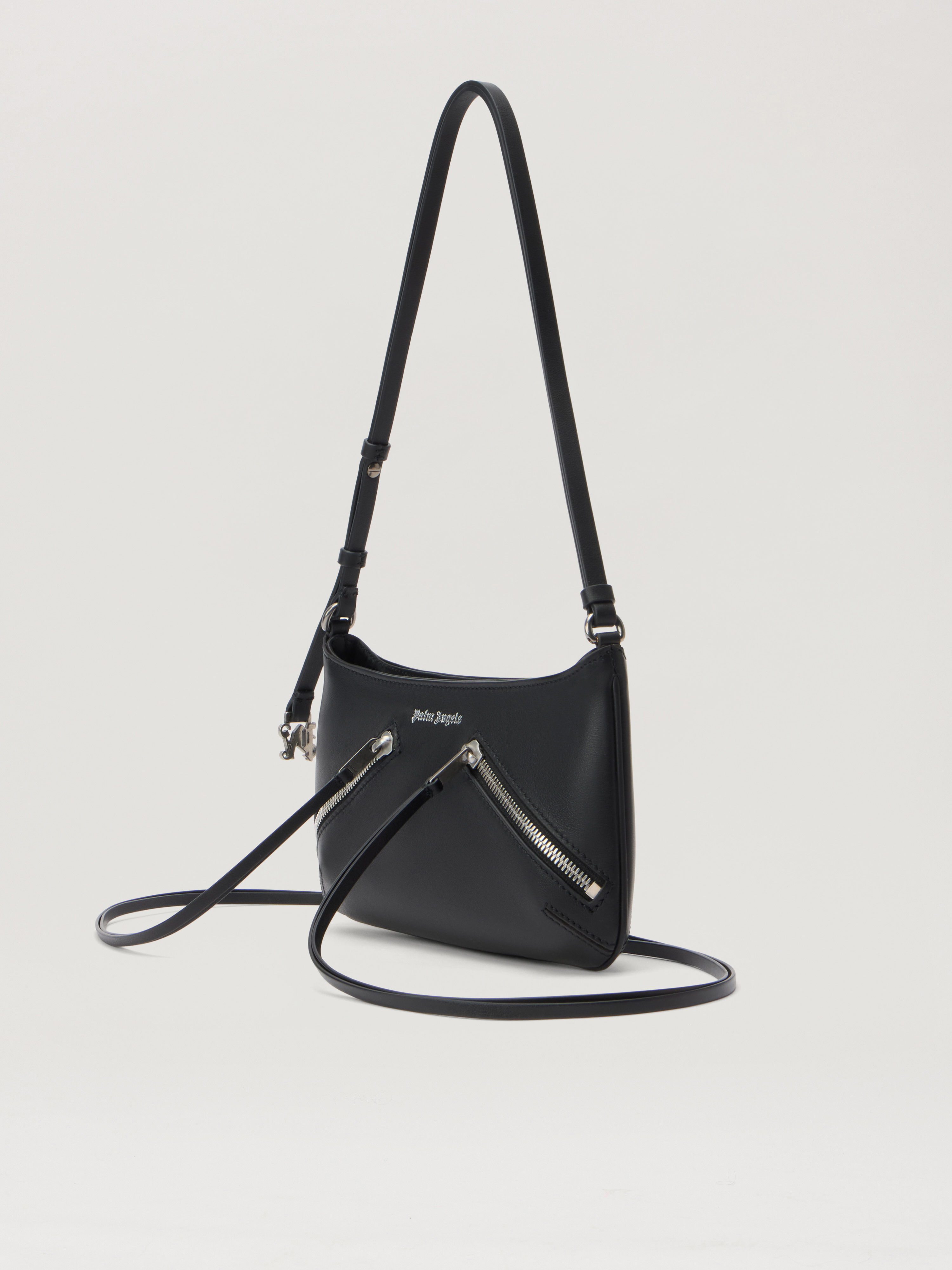 Palm Angels Zip-up Giorgina Bag In Black