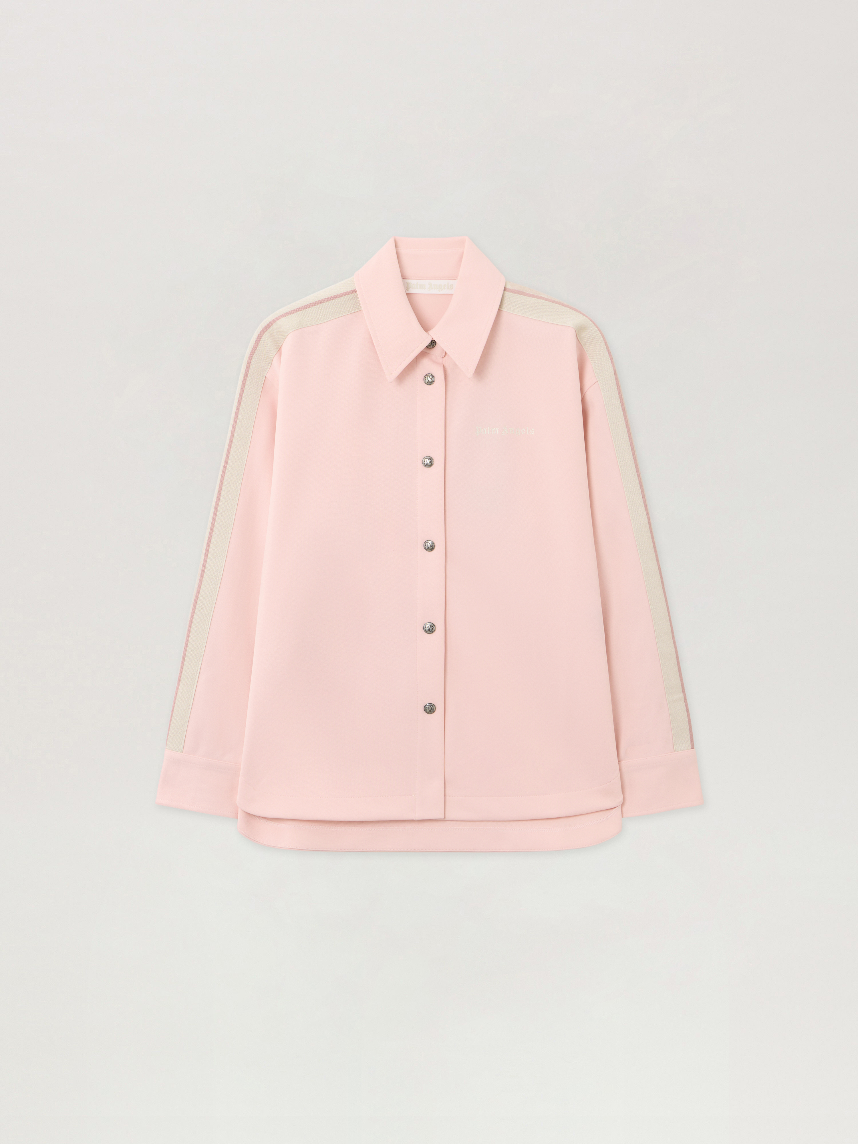 Palm Angels Classic Logo Tonal Track Shirt In Multi