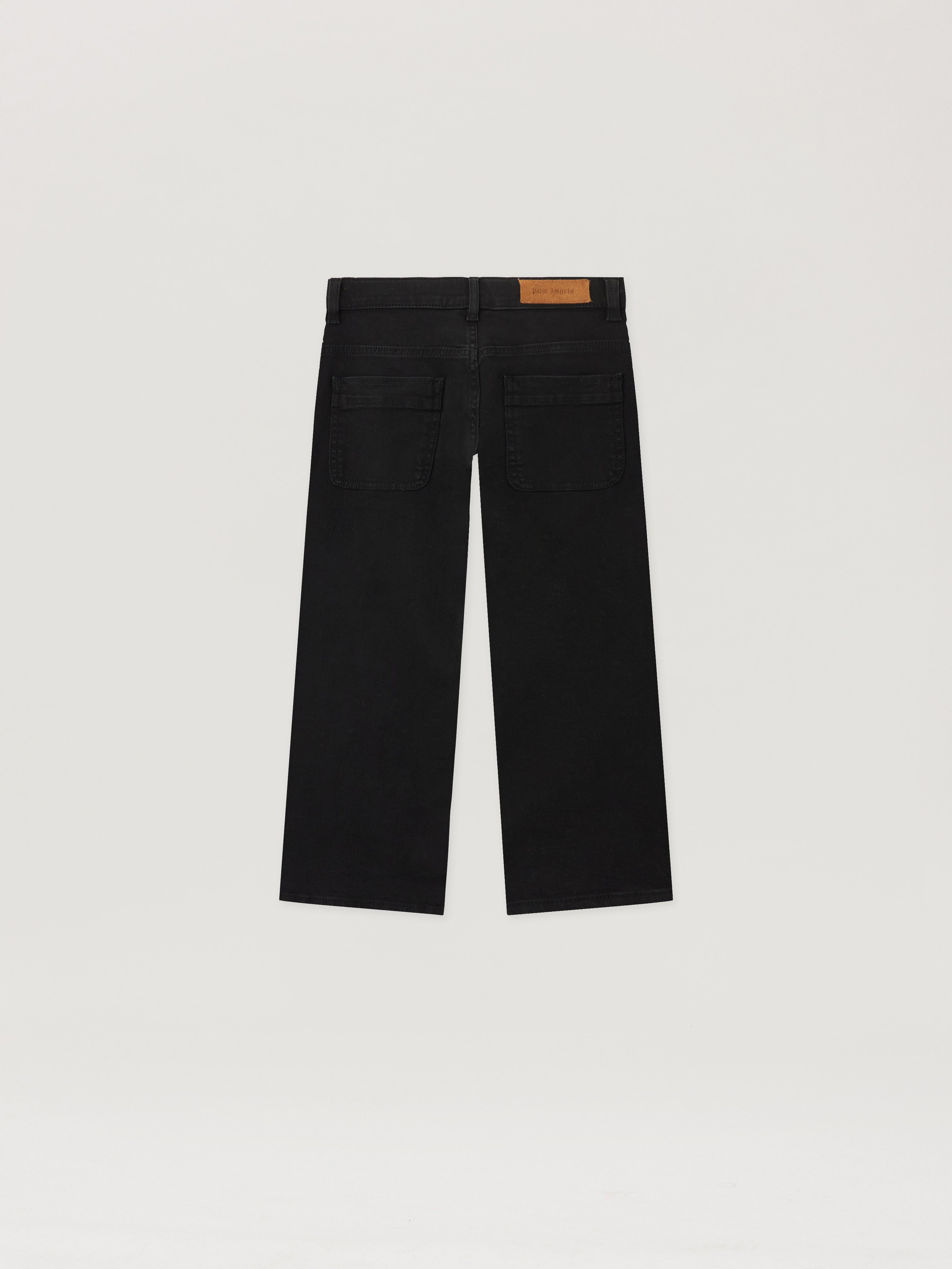  Palm Angels Logo Carpenter Pants Kids  Nero/black 